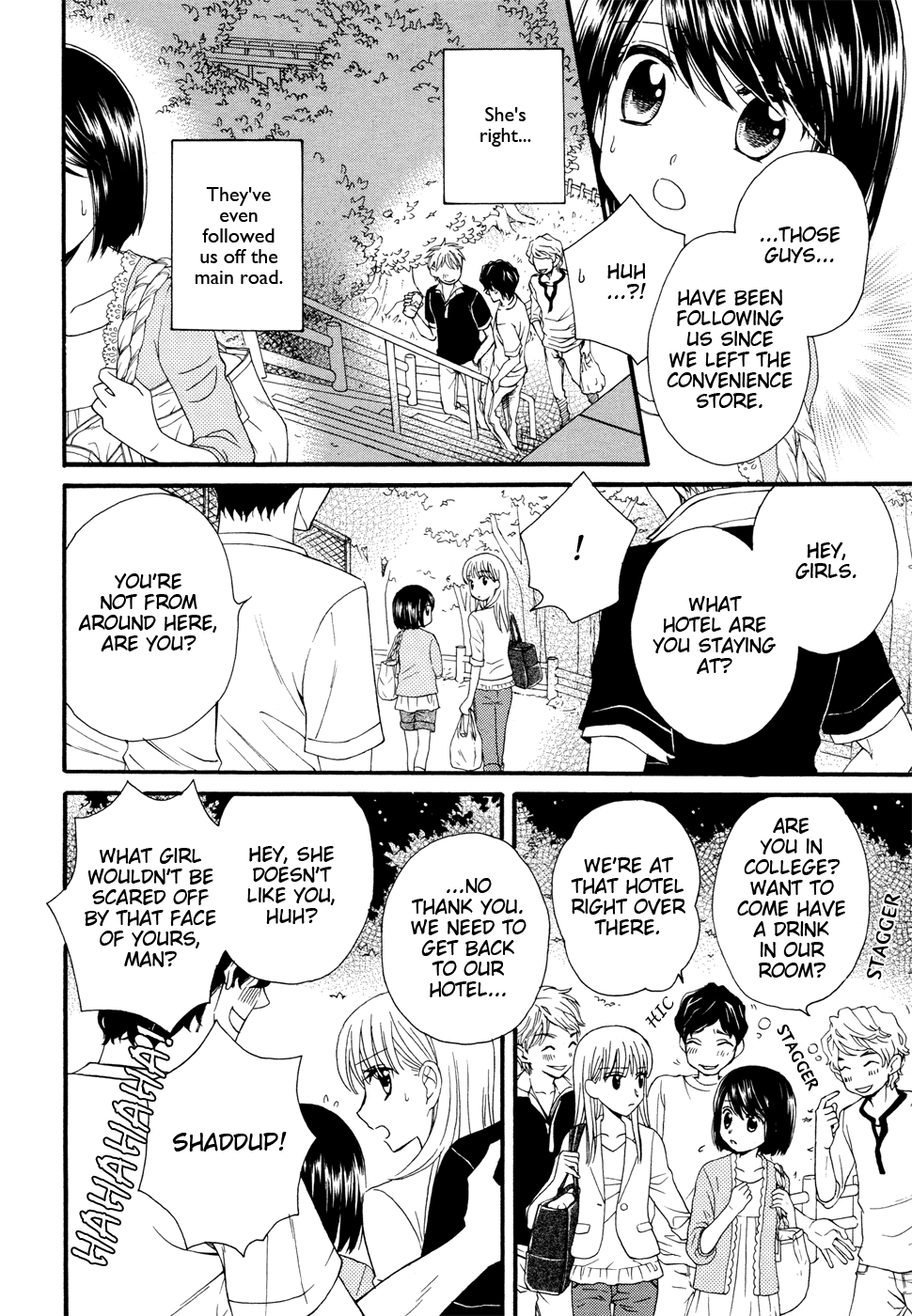 Halaman dari Kisses, Sighs, and Cherry-Blossom Pink Chapter 4