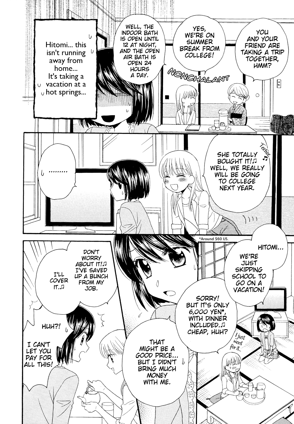 Halaman dari Kisses, Sighs, and Cherry-Blossom Pink Chapter 4