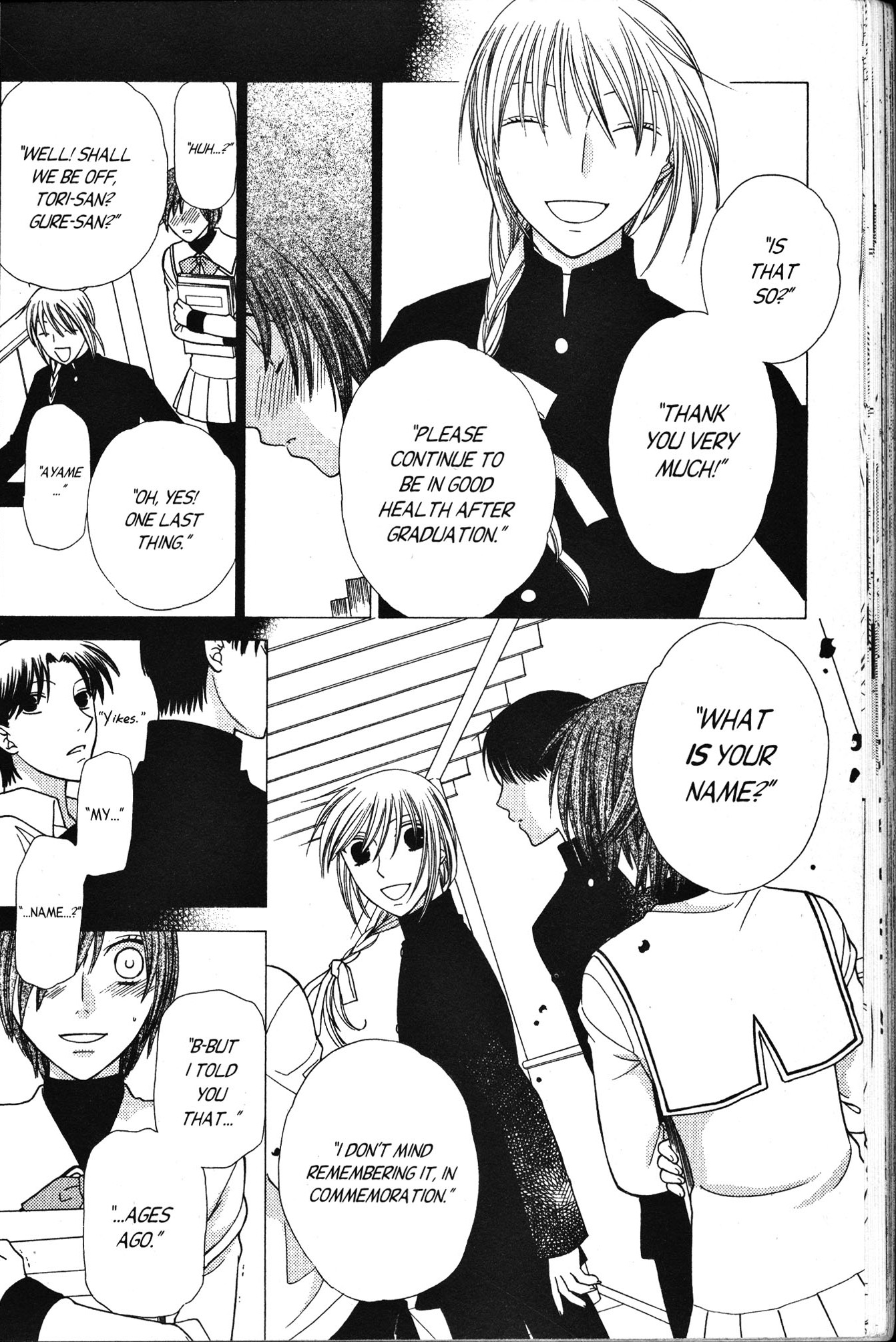 Halaman dari Fruits Basket Chapter 110