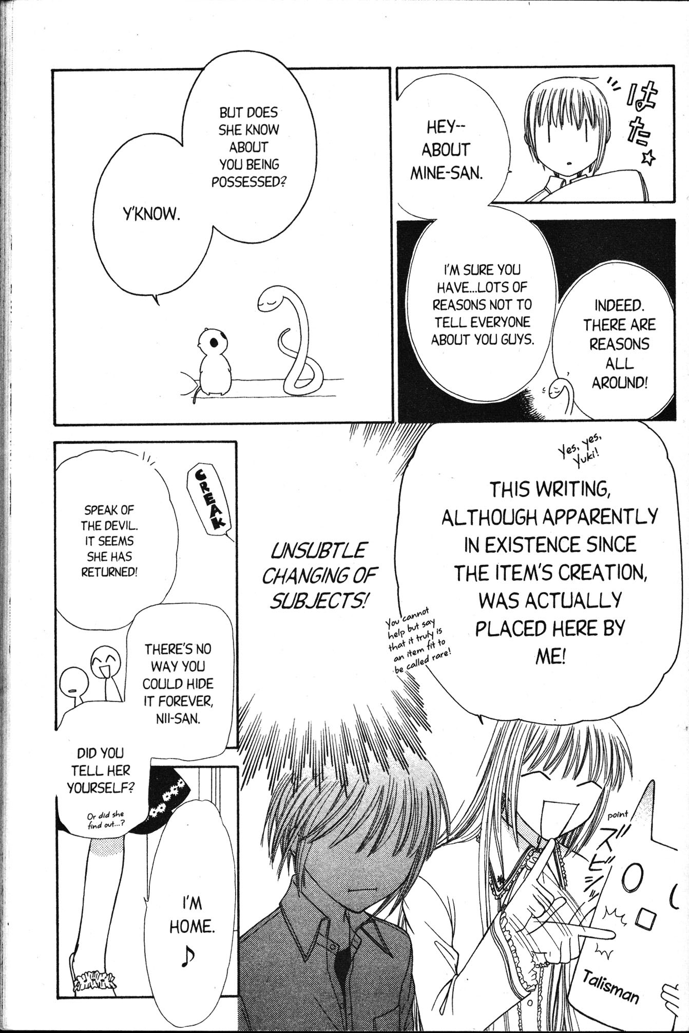 Halaman dari Fruits Basket Chapter 110