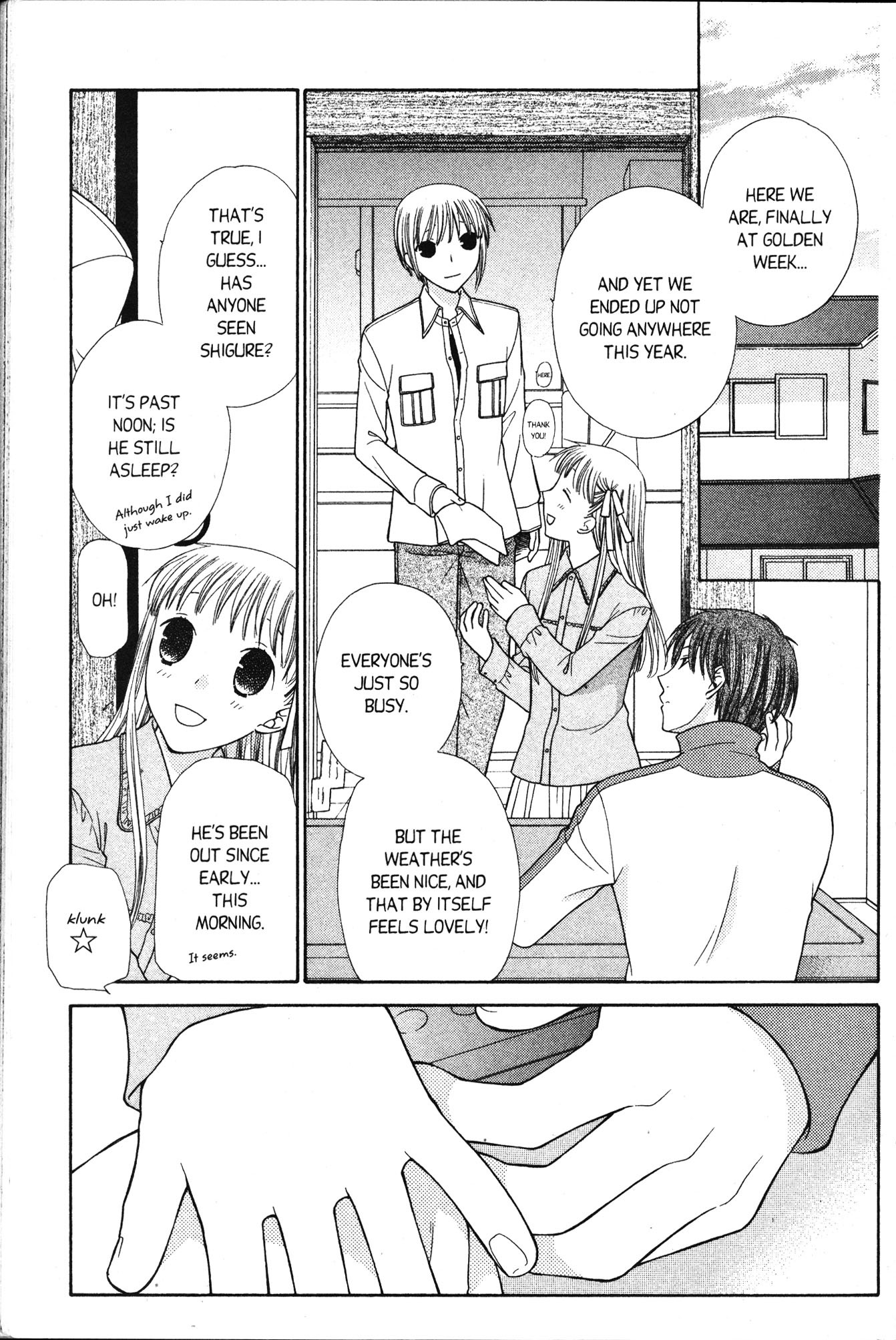 Halaman dari Fruits Basket Chapter 110