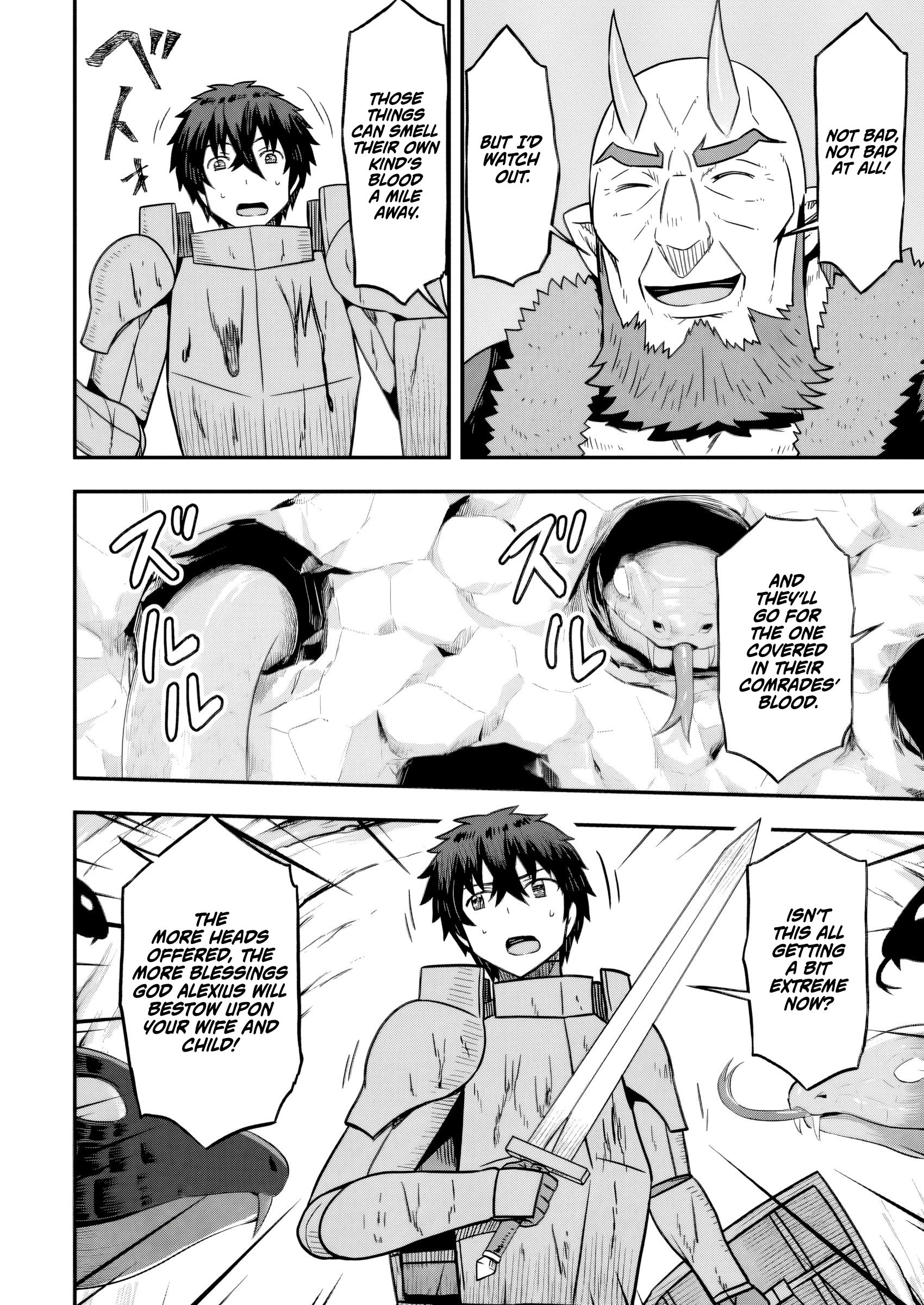 Halaman dari Isekai Saikyou no Yome desu ga, Yoru no Tatakai wa Ore no Hou ga Tsuyoi You desu: Chiryaku o Ikashite Nariagaru Harem Senki Chapter 18