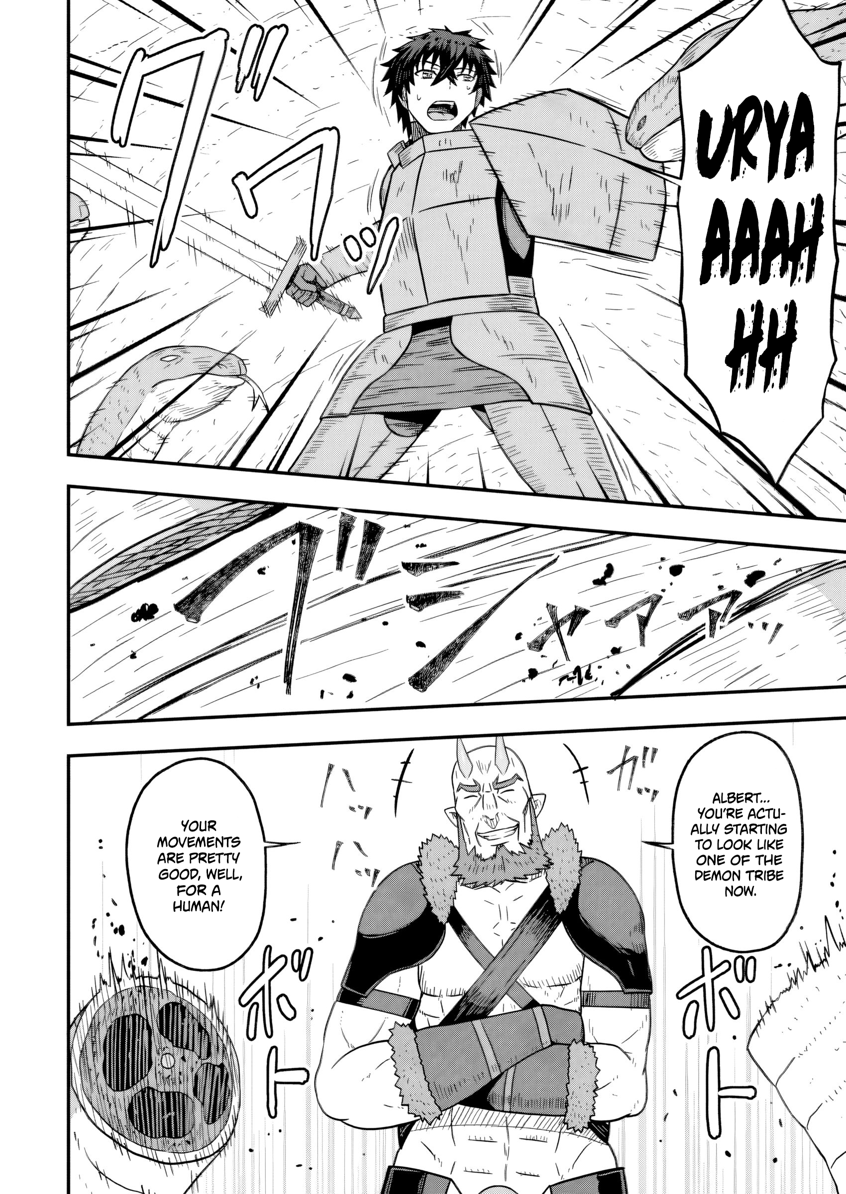 Halaman dari Isekai Saikyou no Yome desu ga, Yoru no Tatakai wa Ore no Hou ga Tsuyoi You desu: Chiryaku o Ikashite Nariagaru Harem Senki Chapter 18