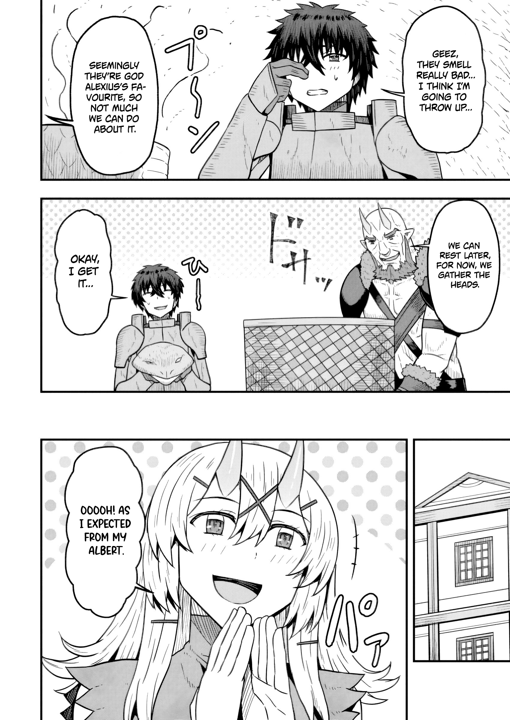 Halaman dari Isekai Saikyou no Yome desu ga, Yoru no Tatakai wa Ore no Hou ga Tsuyoi You desu: Chiryaku o Ikashite Nariagaru Harem Senki Chapter 18