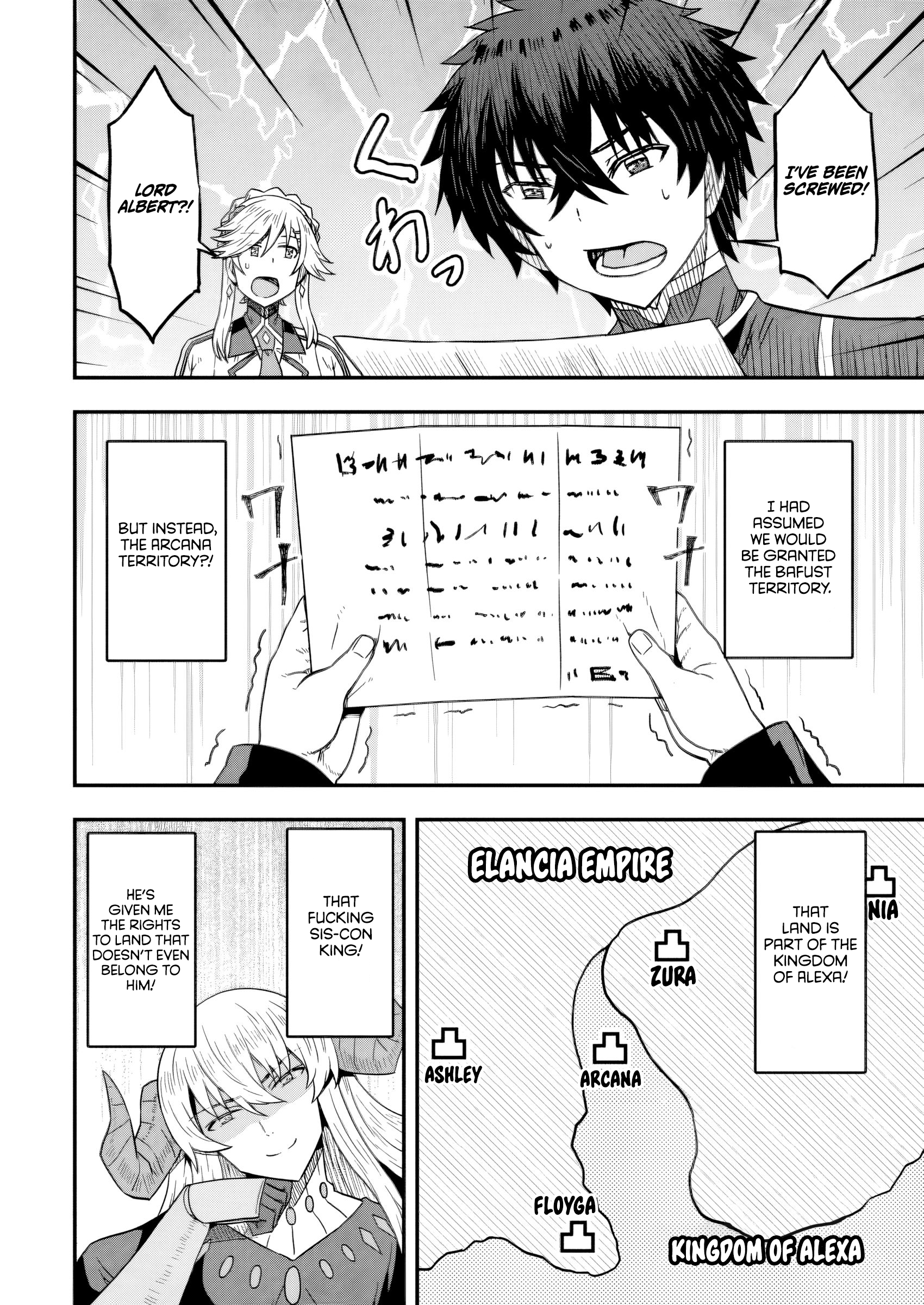 Halaman dari Isekai Saikyou no Yome desu ga, Yoru no Tatakai wa Ore no Hou ga Tsuyoi You desu: Chiryaku o Ikashite Nariagaru Harem Senki Chapter 18