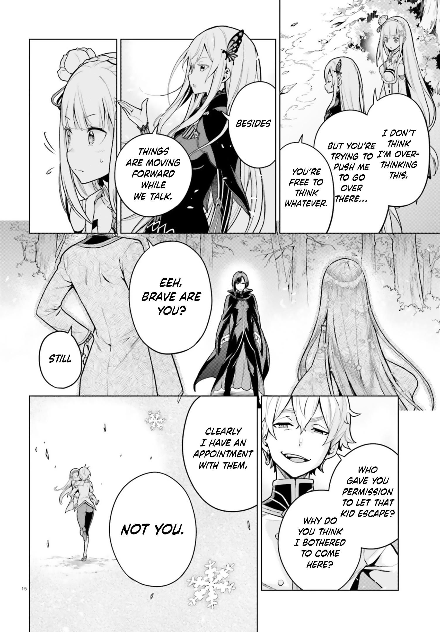 Halaman dari Re:Zero kara Hajimeru Isekai Seikatsu: Dai 4-shou—Seiiki to Gouyoku no Majo Chapter 58