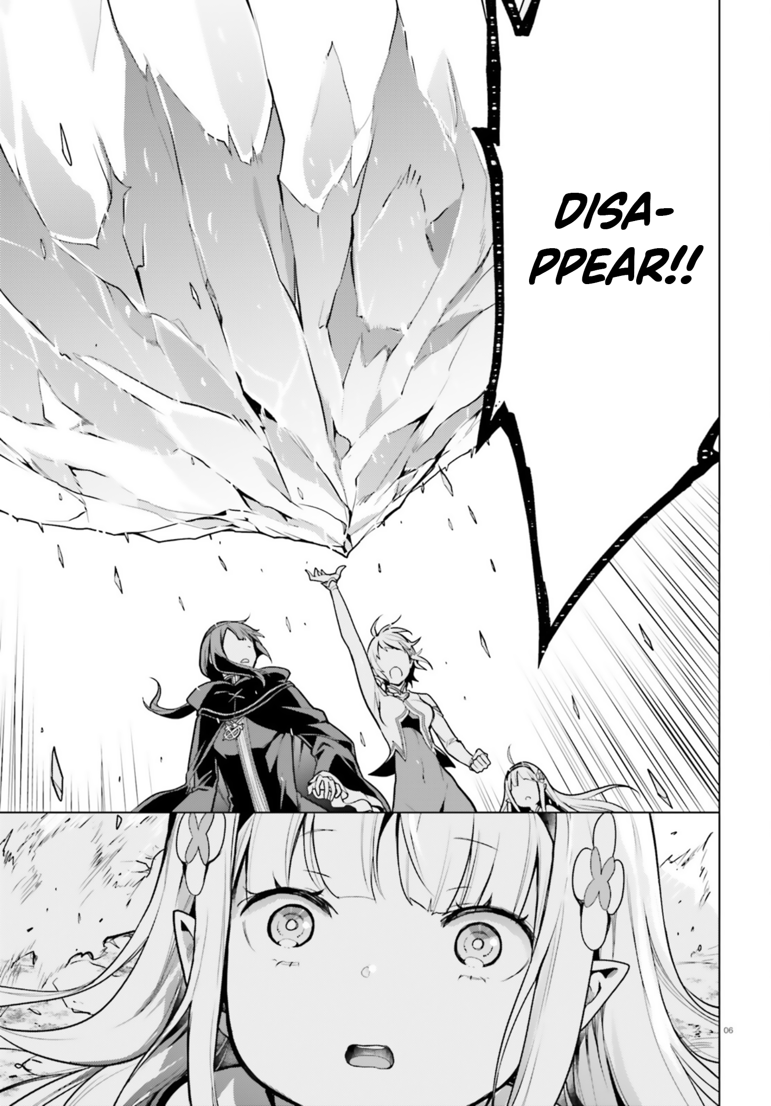 Halaman dari Re:Zero kara Hajimeru Isekai Seikatsu: Dai 4-shou—Seiiki to Gouyoku no Majo Chapter 58