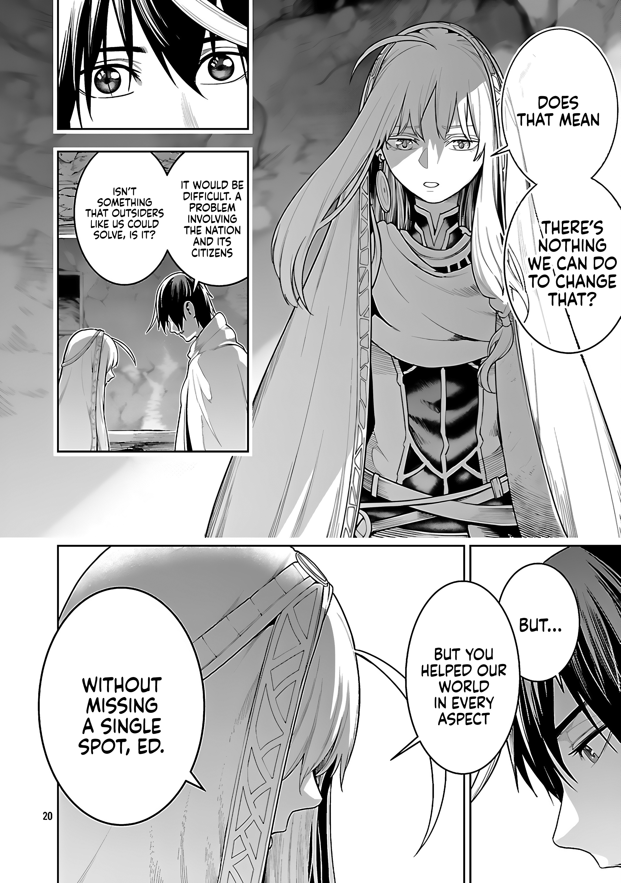 Halaman dari Tsuihousareru Tabi ni Skill wo Te ni Ireta Ore ga, 100 no Isekai de 2-shuume Musou Chapter 22