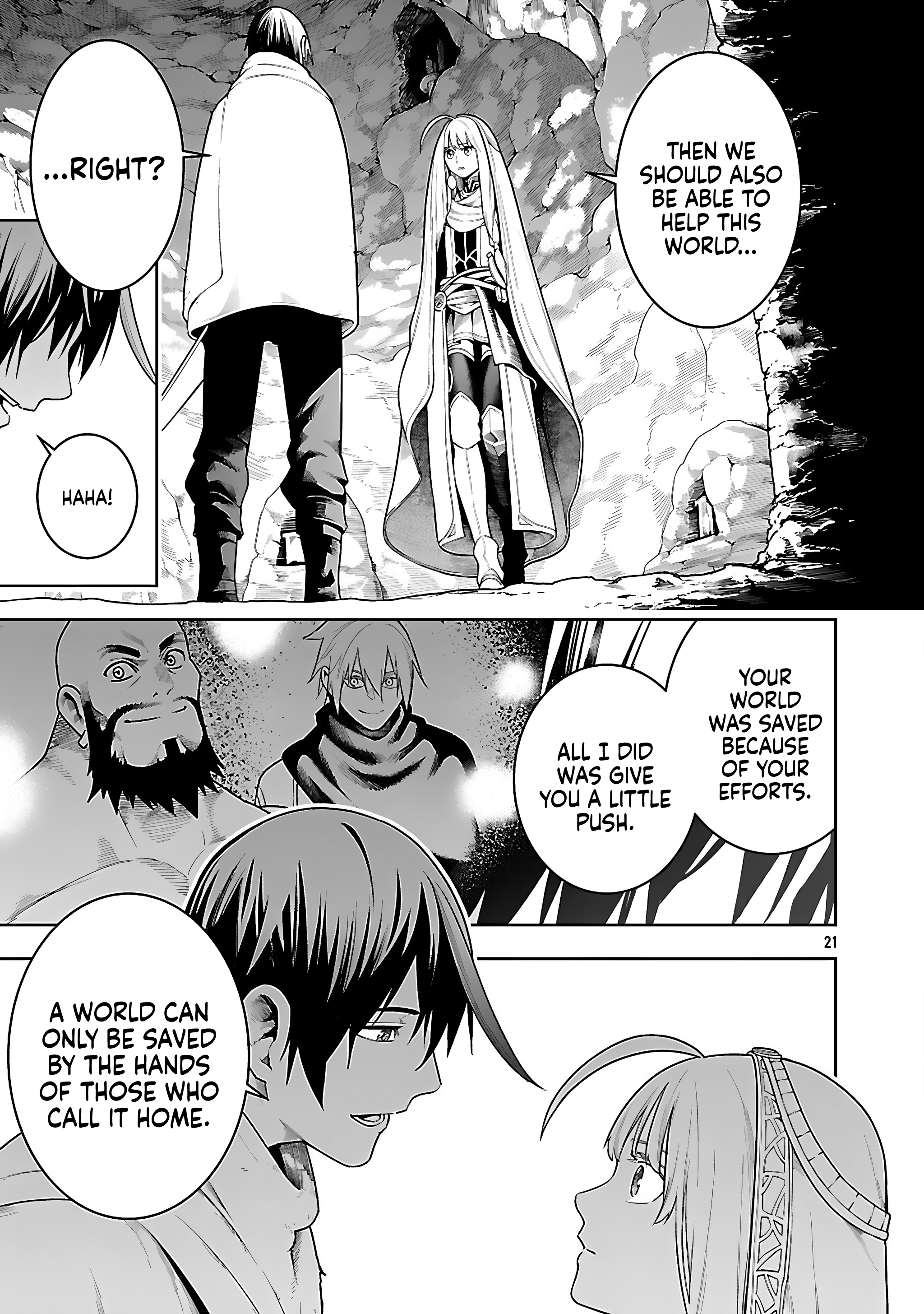 Halaman dari Tsuihousareru Tabi ni Skill wo Te ni Ireta Ore ga, 100 no Isekai de 2-shuume Musou Chapter 22