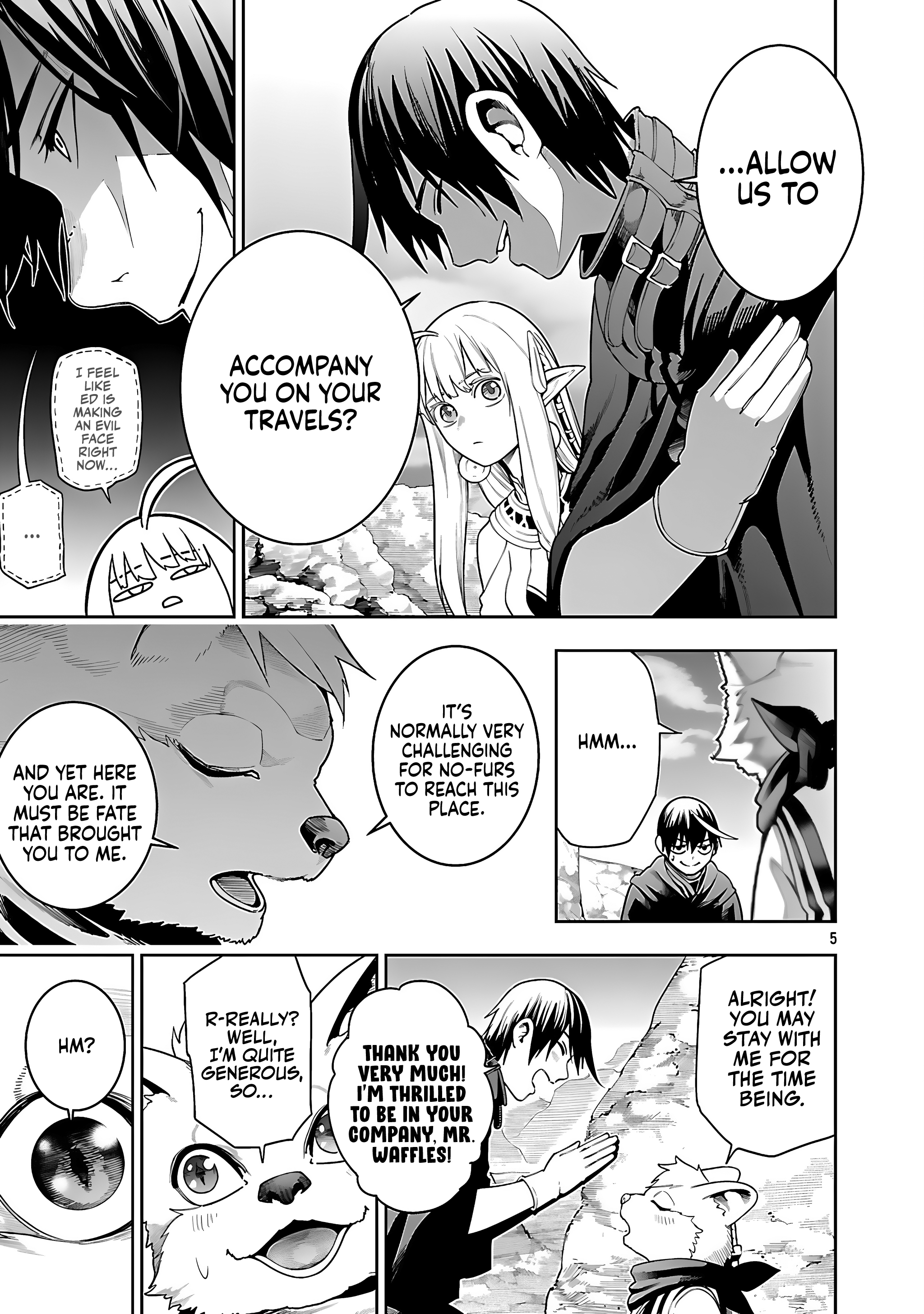 Halaman dari Tsuihousareru Tabi ni Skill wo Te ni Ireta Ore ga, 100 no Isekai de 2-shuume Musou Chapter 22