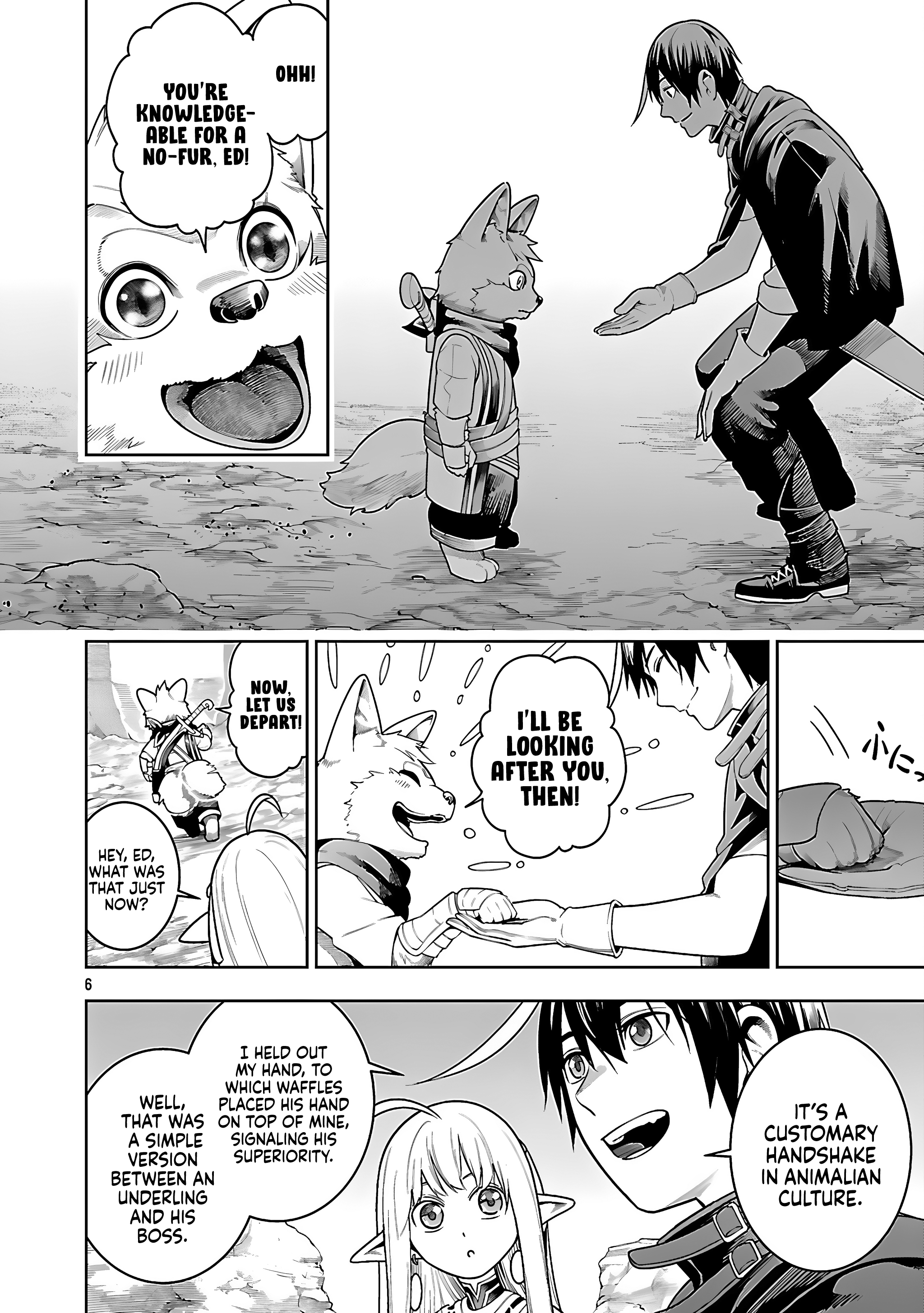 Halaman dari Tsuihousareru Tabi ni Skill wo Te ni Ireta Ore ga, 100 no Isekai de 2-shuume Musou Chapter 22