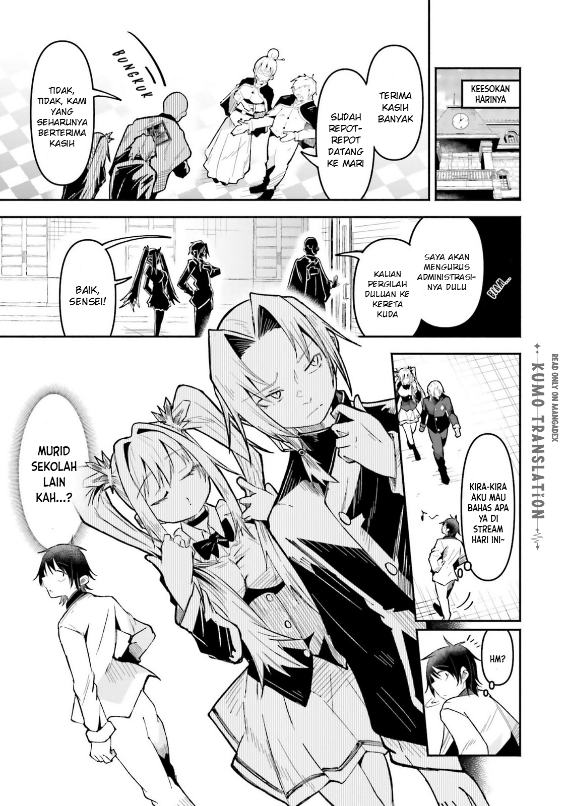 Isekai de Haishin Katsudou wo Shitara Tairyou no Yandere Shinja wo Umidashiteshimatta Ken Chapter 54 - halaman 6