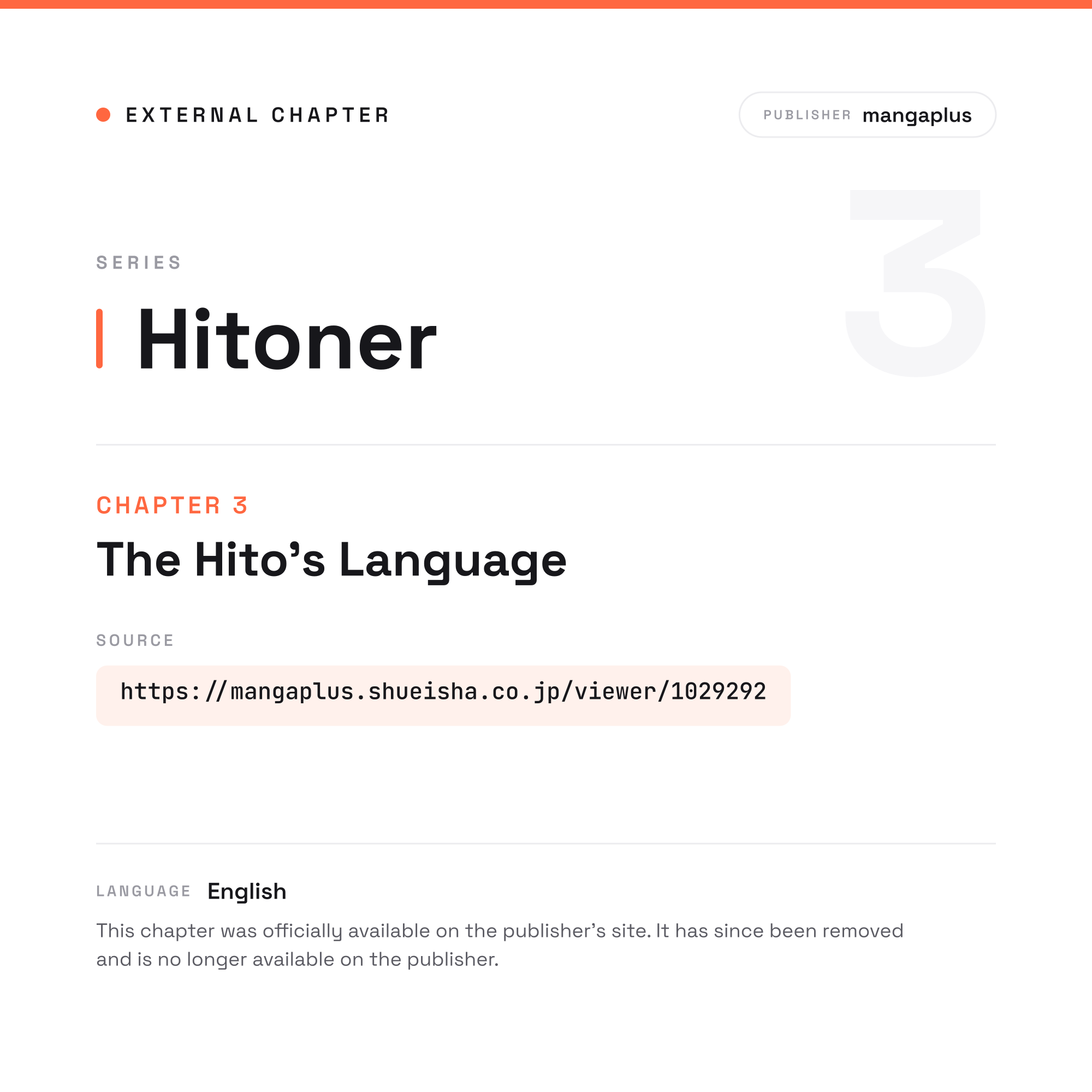 hitoner Chapter 3 Page 1