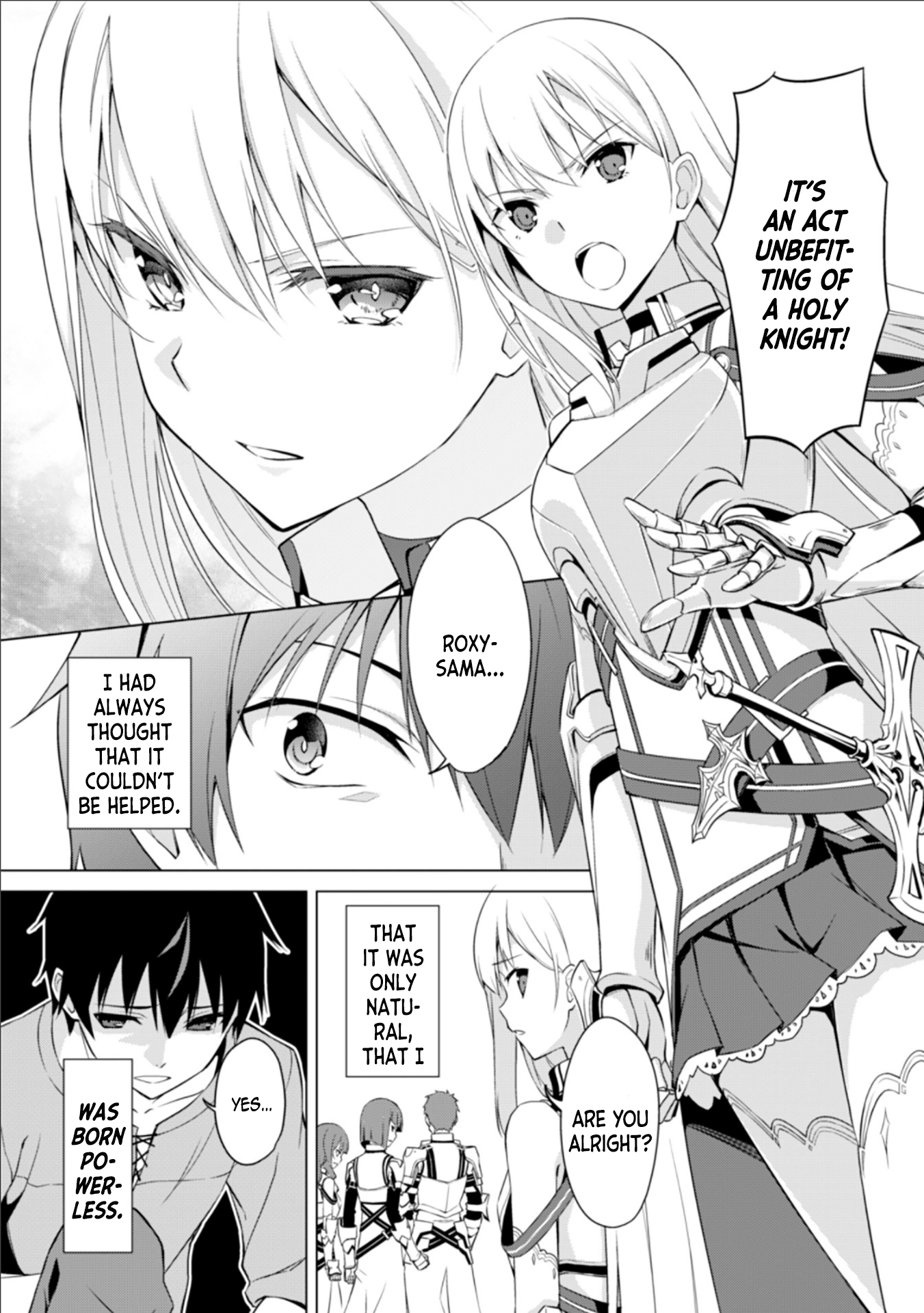 Halaman dari Boushoku no Berserk ~Ore dake Level to Iu Gainen wo Toppa suru~ Chapter 0