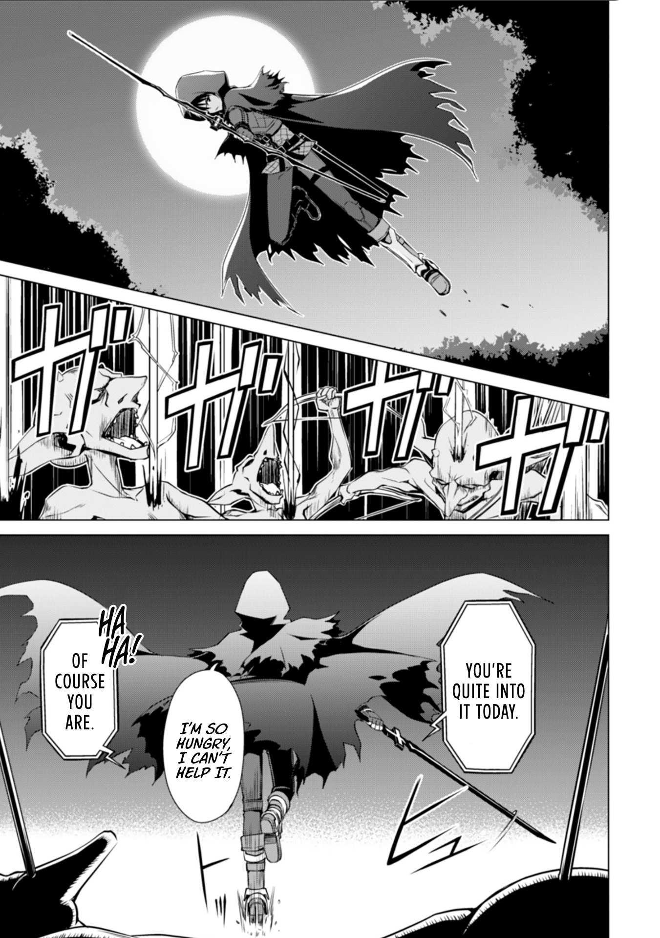 Halaman dari Boushoku no Berserk ~Ore dake Level to Iu Gainen wo Toppa suru~ Chapter 0