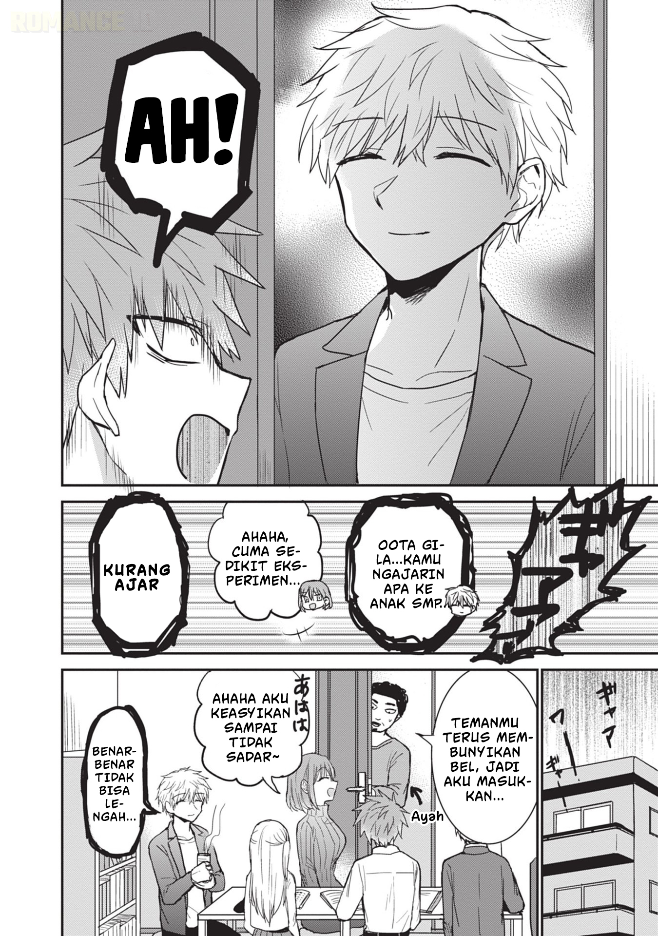 Kao ni Denai Kashiwada-san to Kao ni Deru Oota-kun Chapter 103 - halaman 9