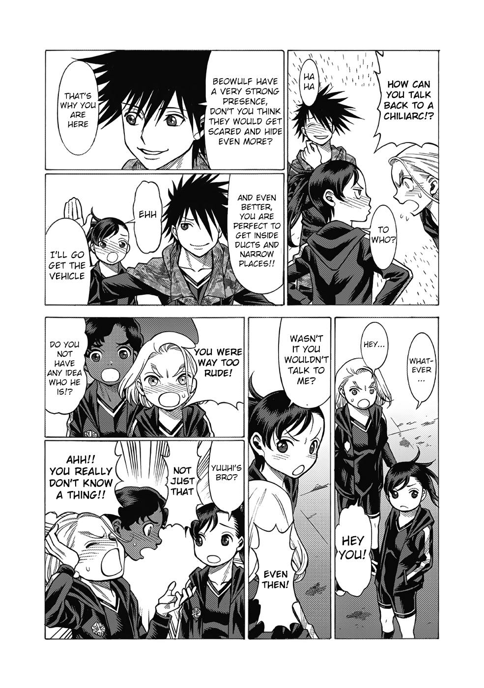 Halaman dari Dance in the Vampire Bund A.S.O. Chapter 13