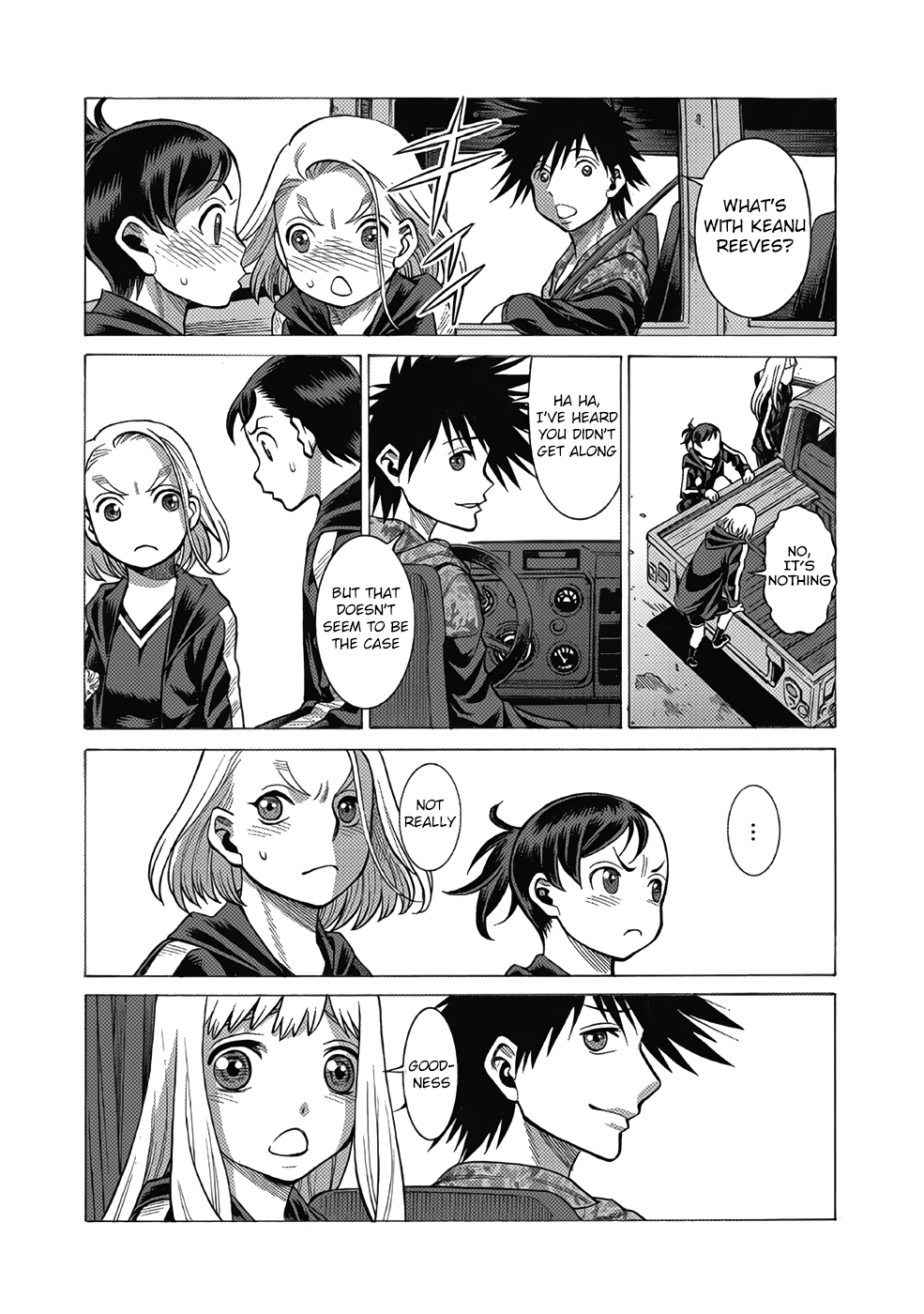 Halaman dari Dance in the Vampire Bund A.S.O. Chapter 13