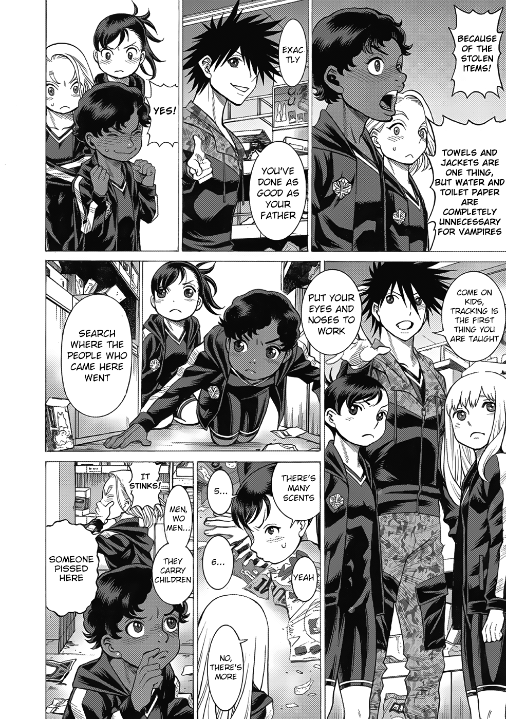 Halaman dari Dance in the Vampire Bund A.S.O. Chapter 13