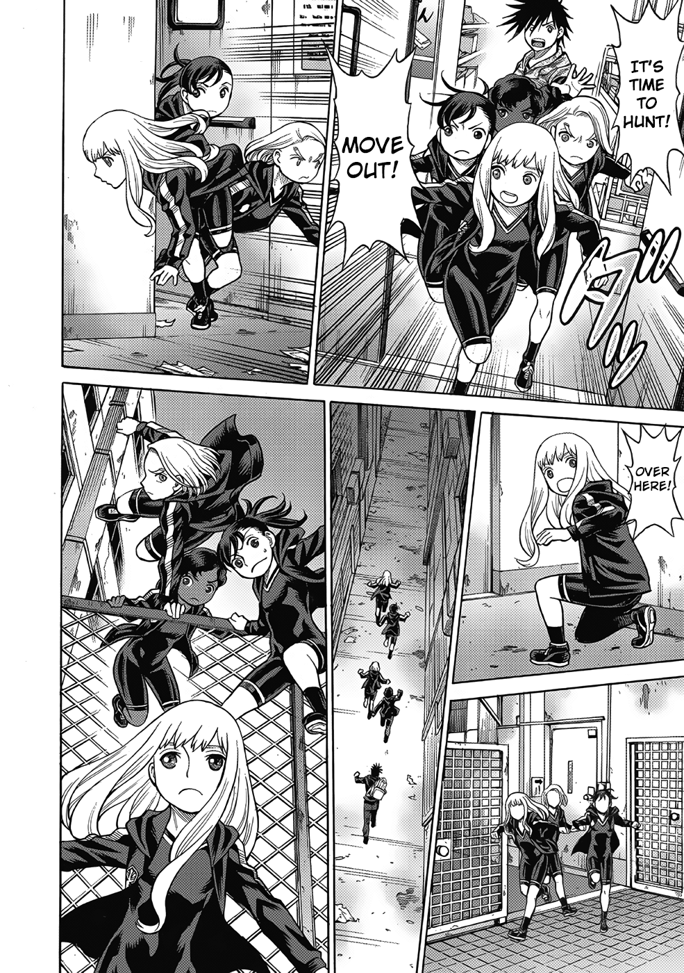 Halaman dari Dance in the Vampire Bund A.S.O. Chapter 13