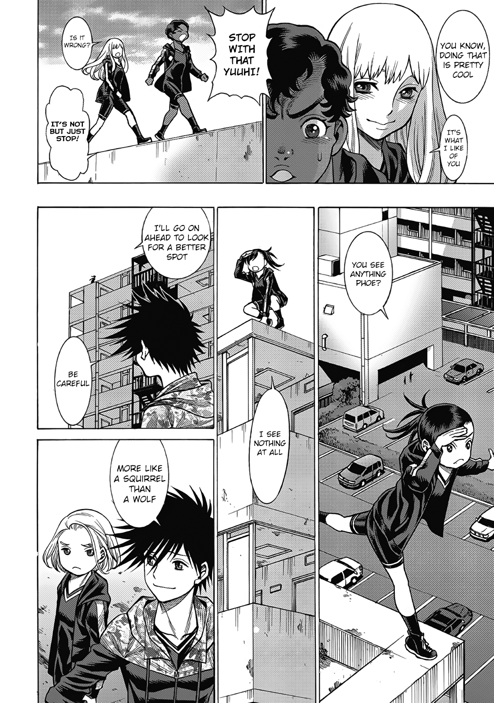 Halaman dari Dance in the Vampire Bund A.S.O. Chapter 13