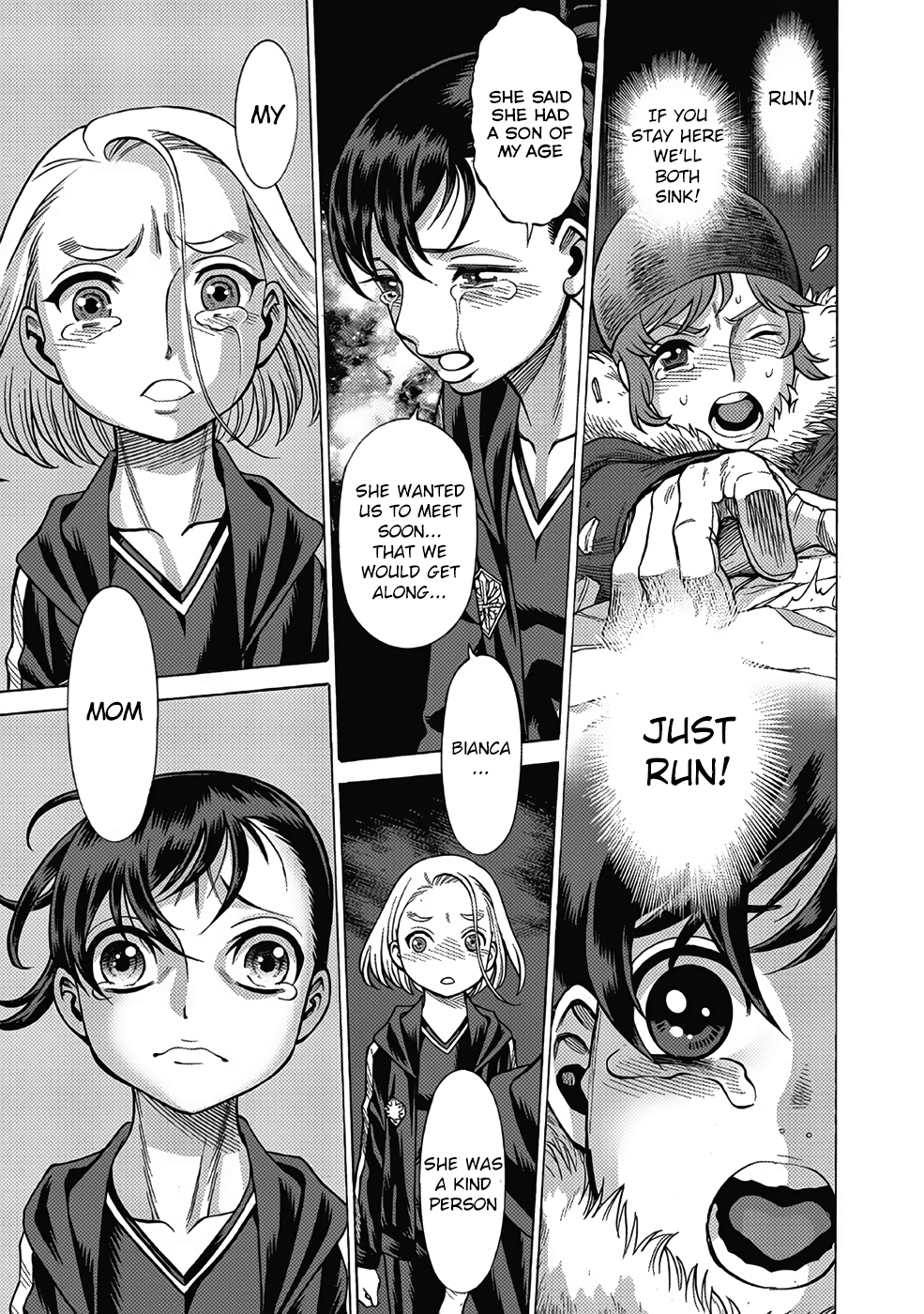 Halaman dari Dance in the Vampire Bund A.S.O. Chapter 13