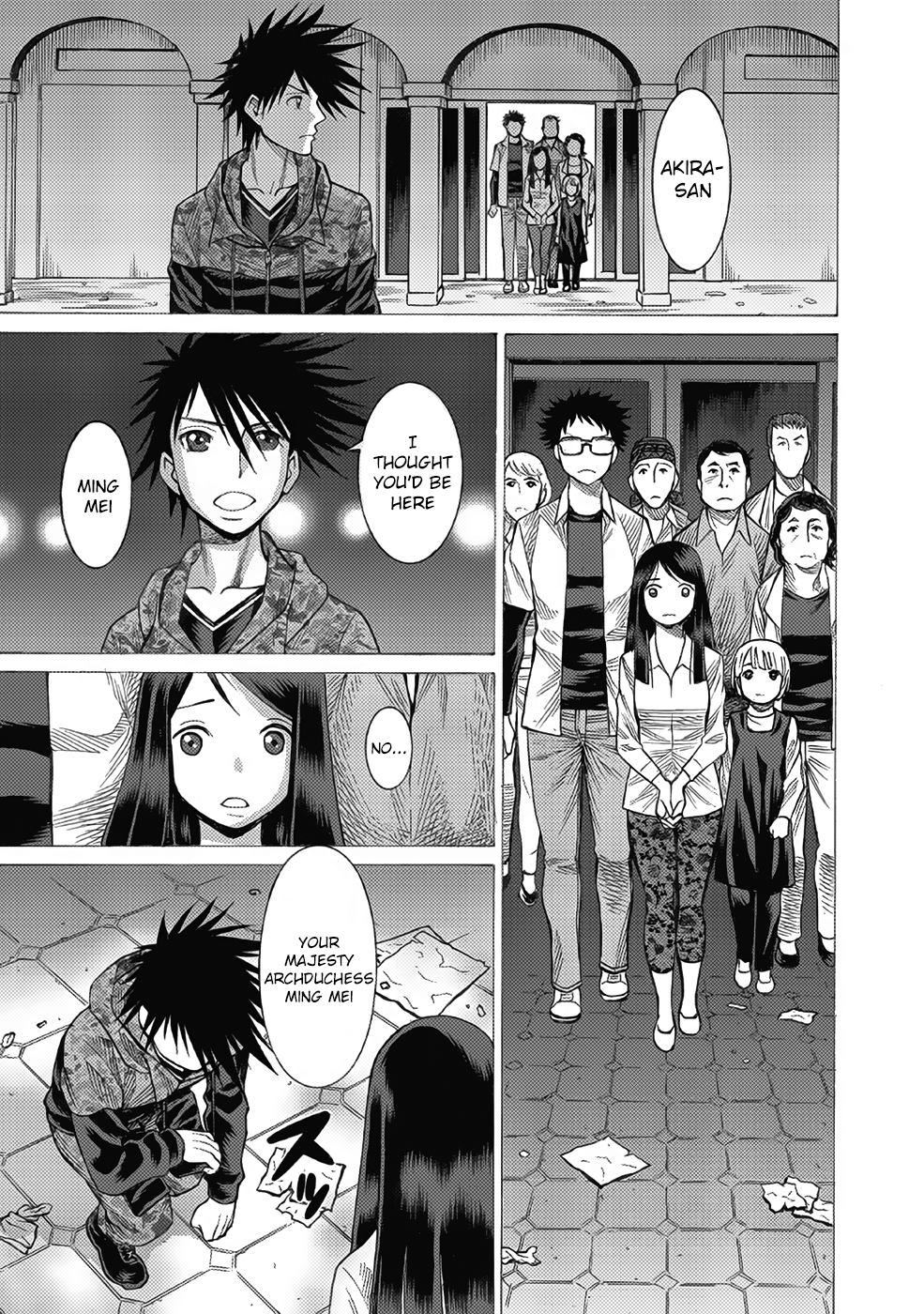 Halaman dari Dance in the Vampire Bund A.S.O. Chapter 13