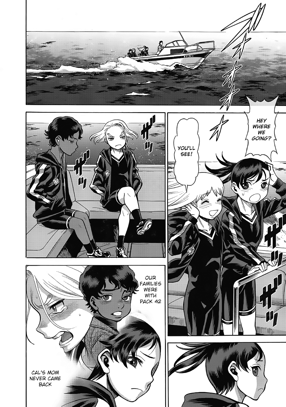 Halaman dari Dance in the Vampire Bund A.S.O. Chapter 13