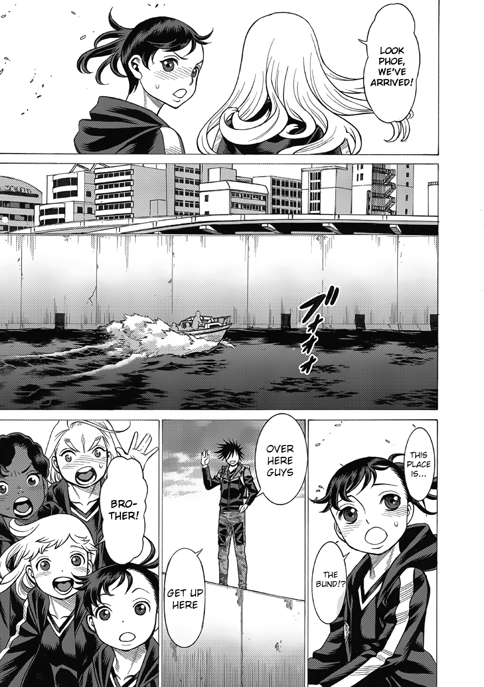 Halaman dari Dance in the Vampire Bund A.S.O. Chapter 13
