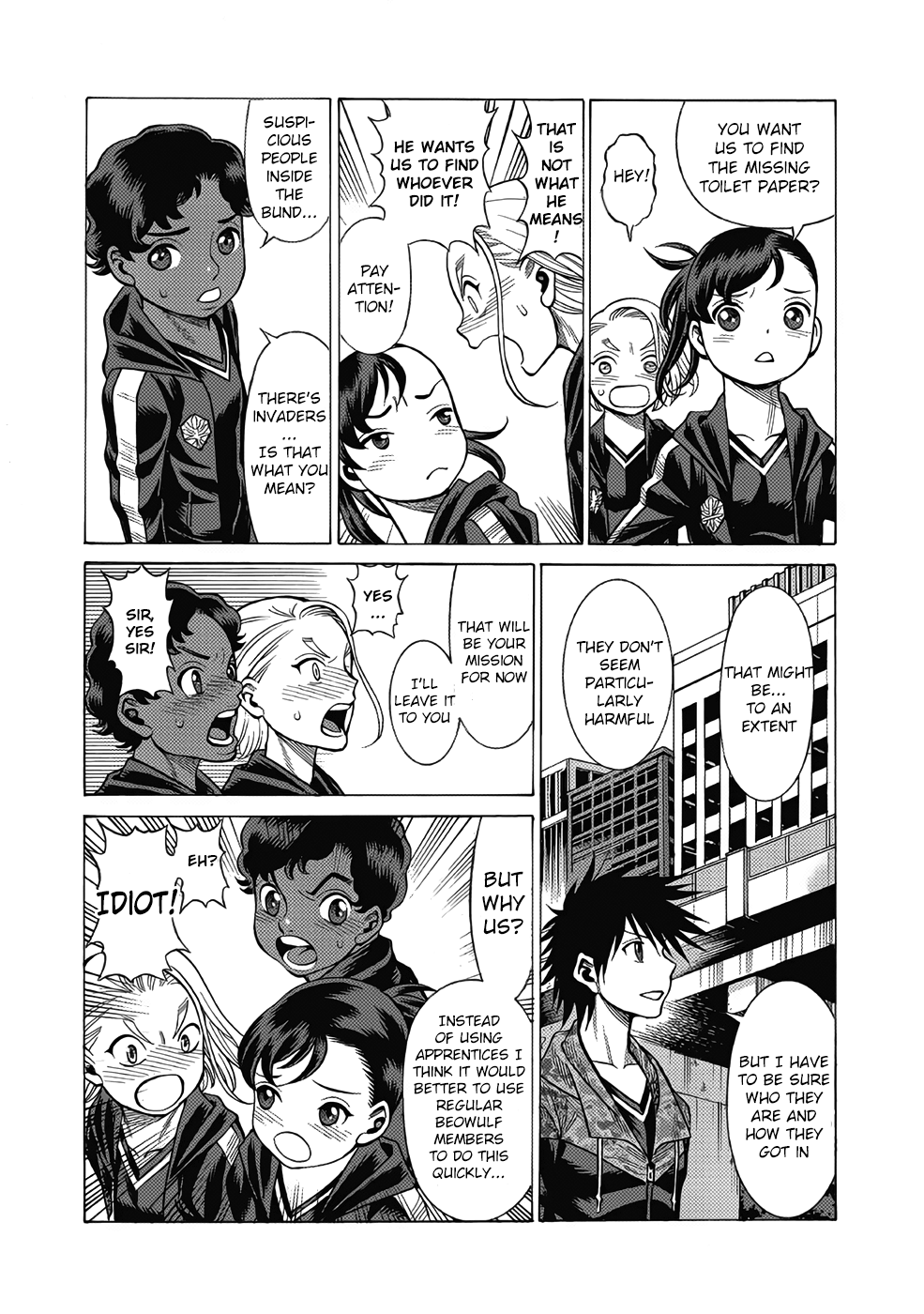 Halaman dari Dance in the Vampire Bund A.S.O. Chapter 13
