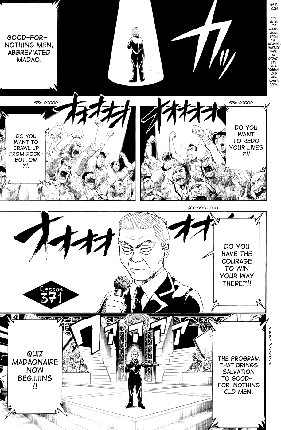 Halaman dari Gintama Chapter 371