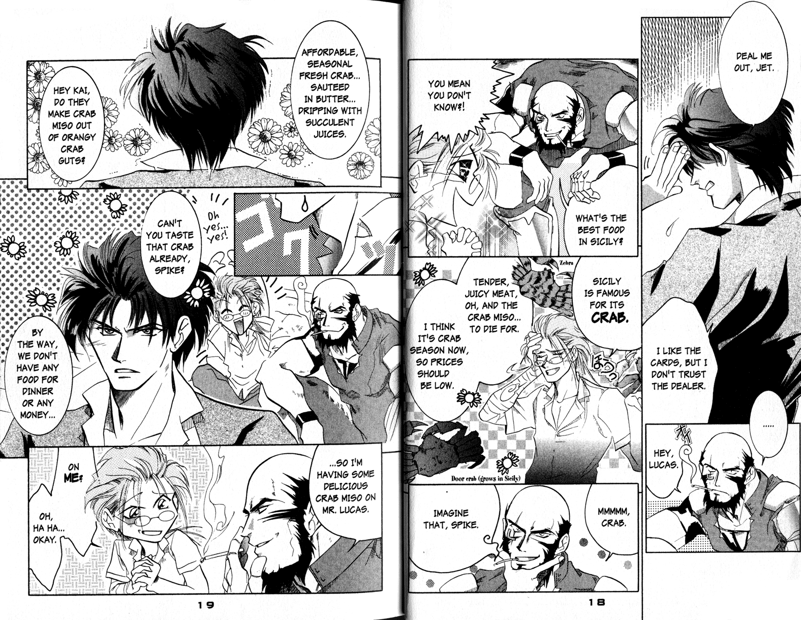 Halaman dari Cowboy Bebop Shooting Star Chapter 1