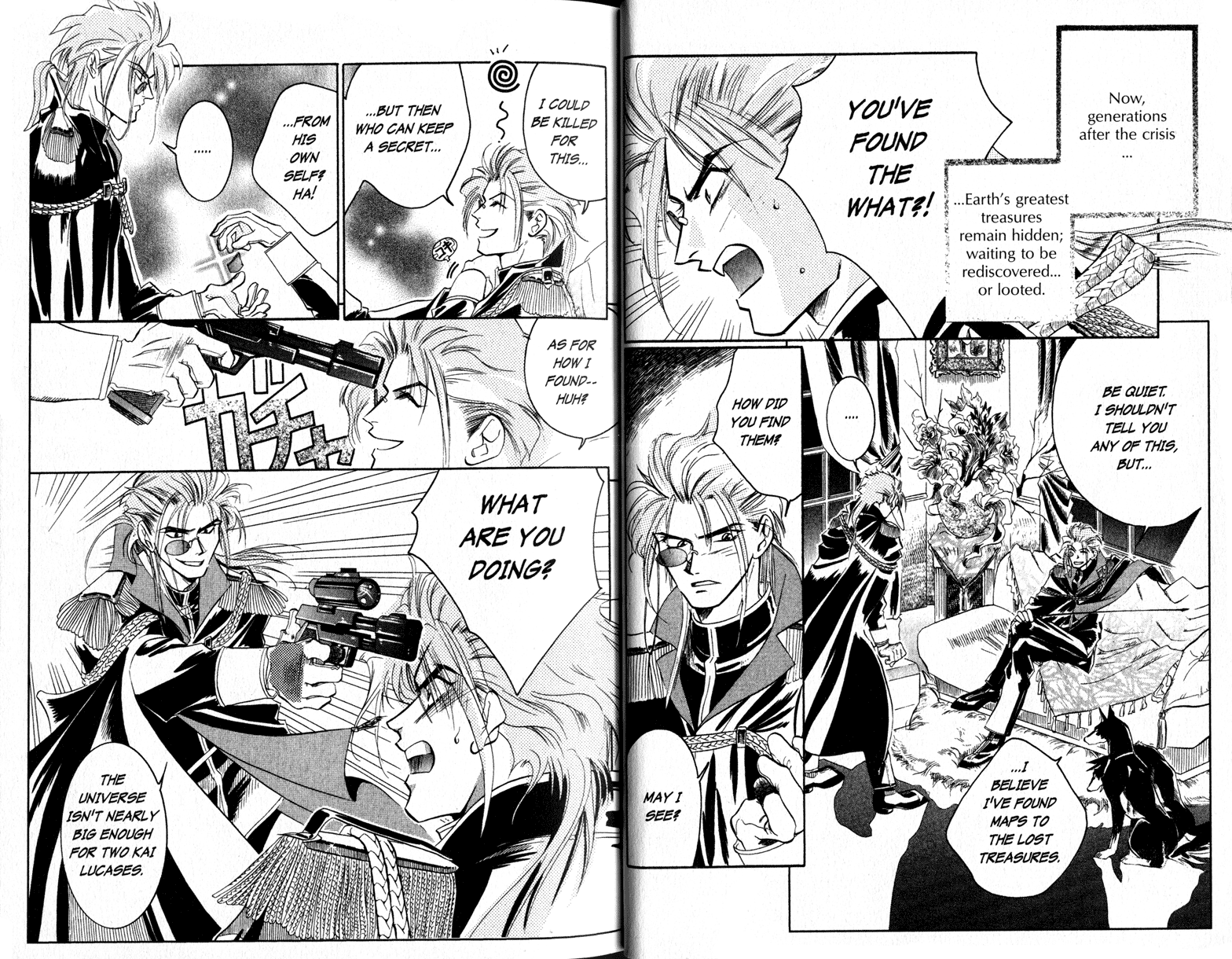 Halaman dari Cowboy Bebop Shooting Star Chapter 1