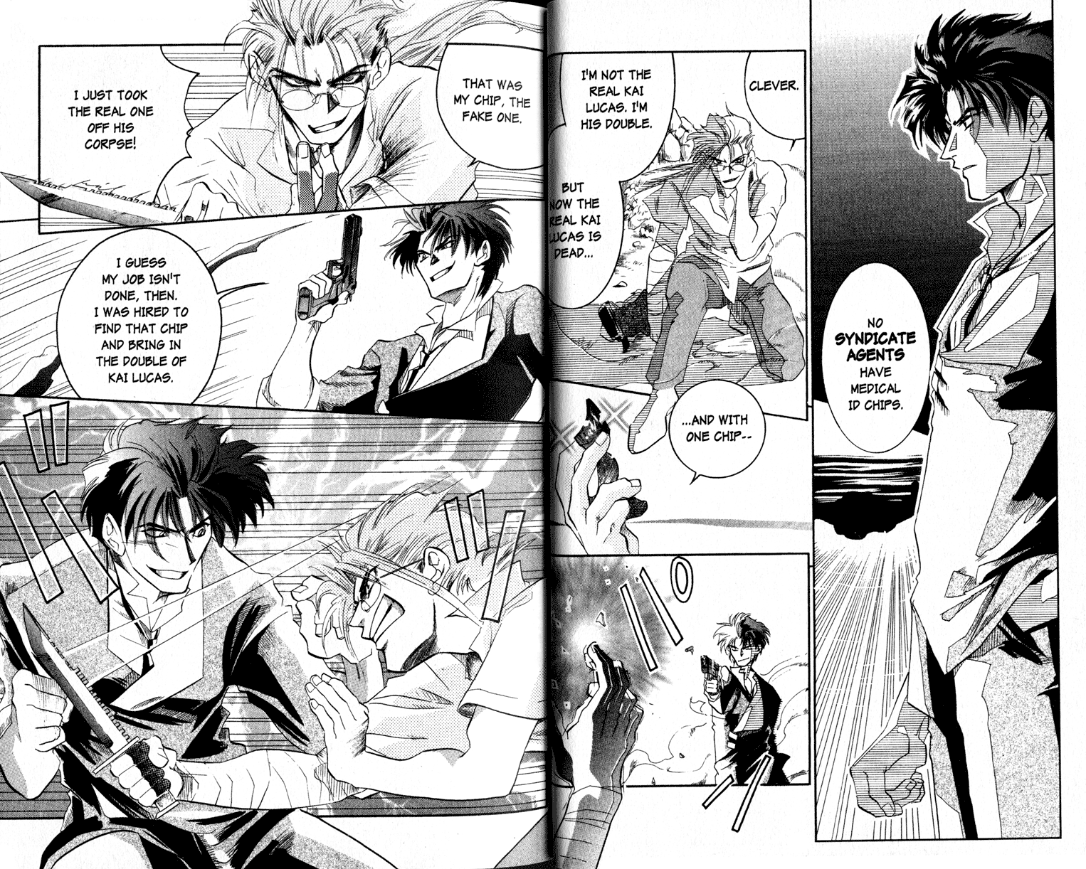 Halaman dari Cowboy Bebop Shooting Star Chapter 1