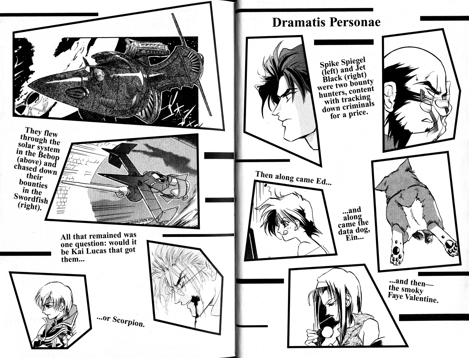 Halaman dari Cowboy Bebop Shooting Star Chapter 1