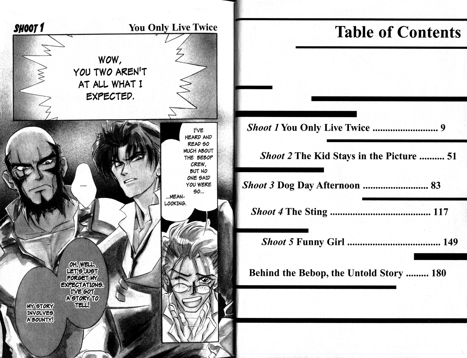 Halaman dari Cowboy Bebop Shooting Star Chapter 1