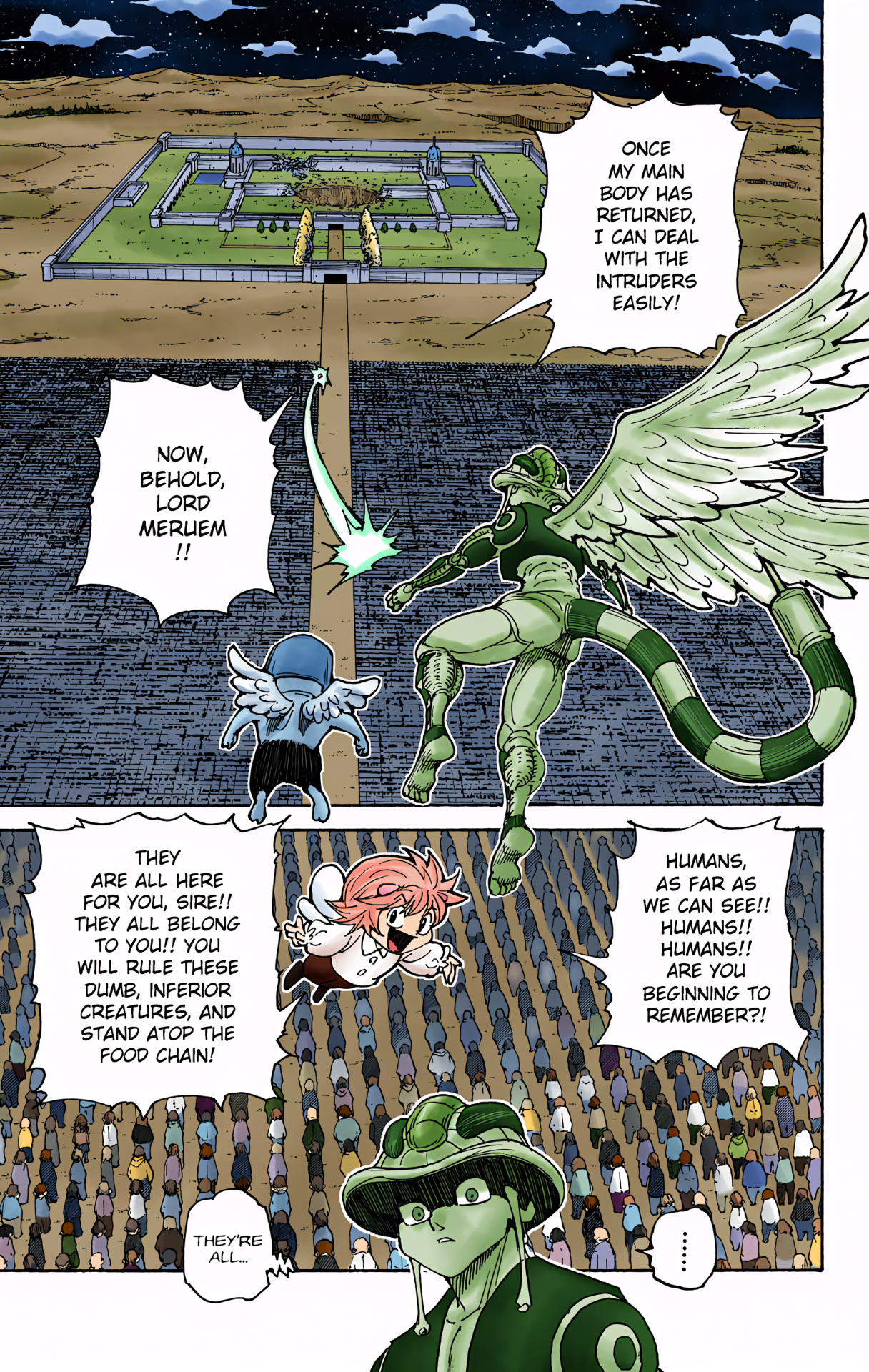 Halaman dari HUNTER x HUNTER (Official Colored) Chapter 303