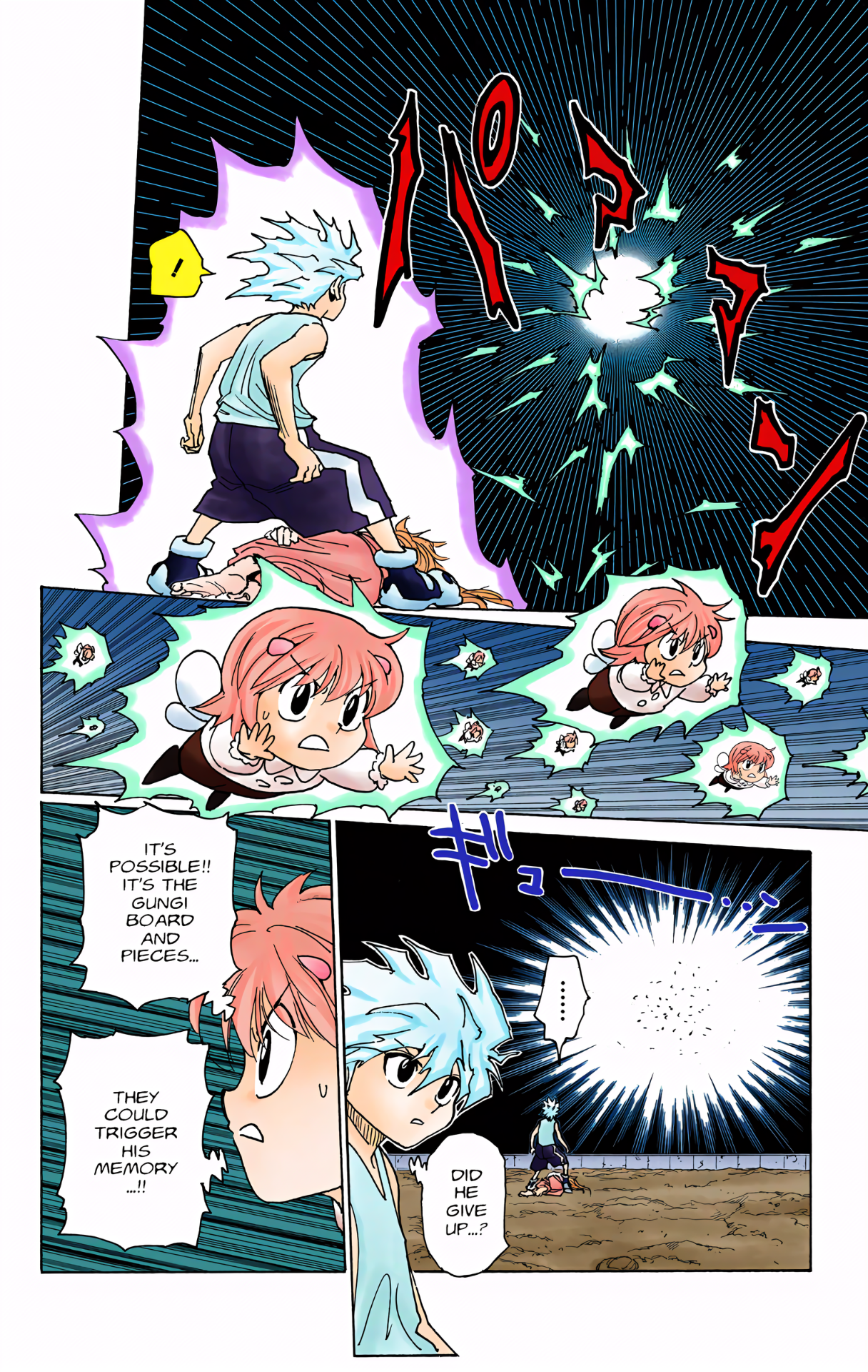 Halaman dari HUNTER x HUNTER (Official Colored) Chapter 303