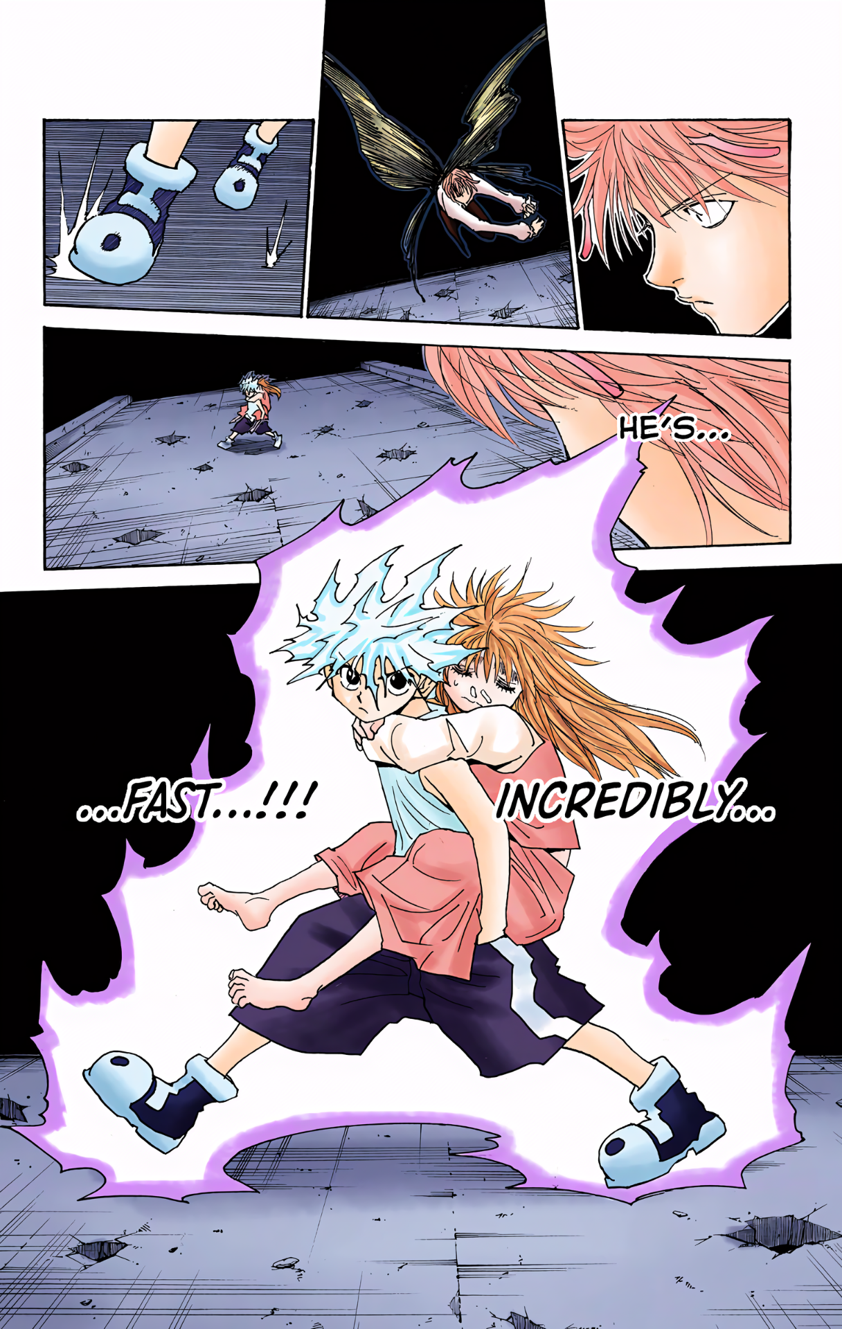 Halaman dari HUNTER x HUNTER (Official Colored) Chapter 303