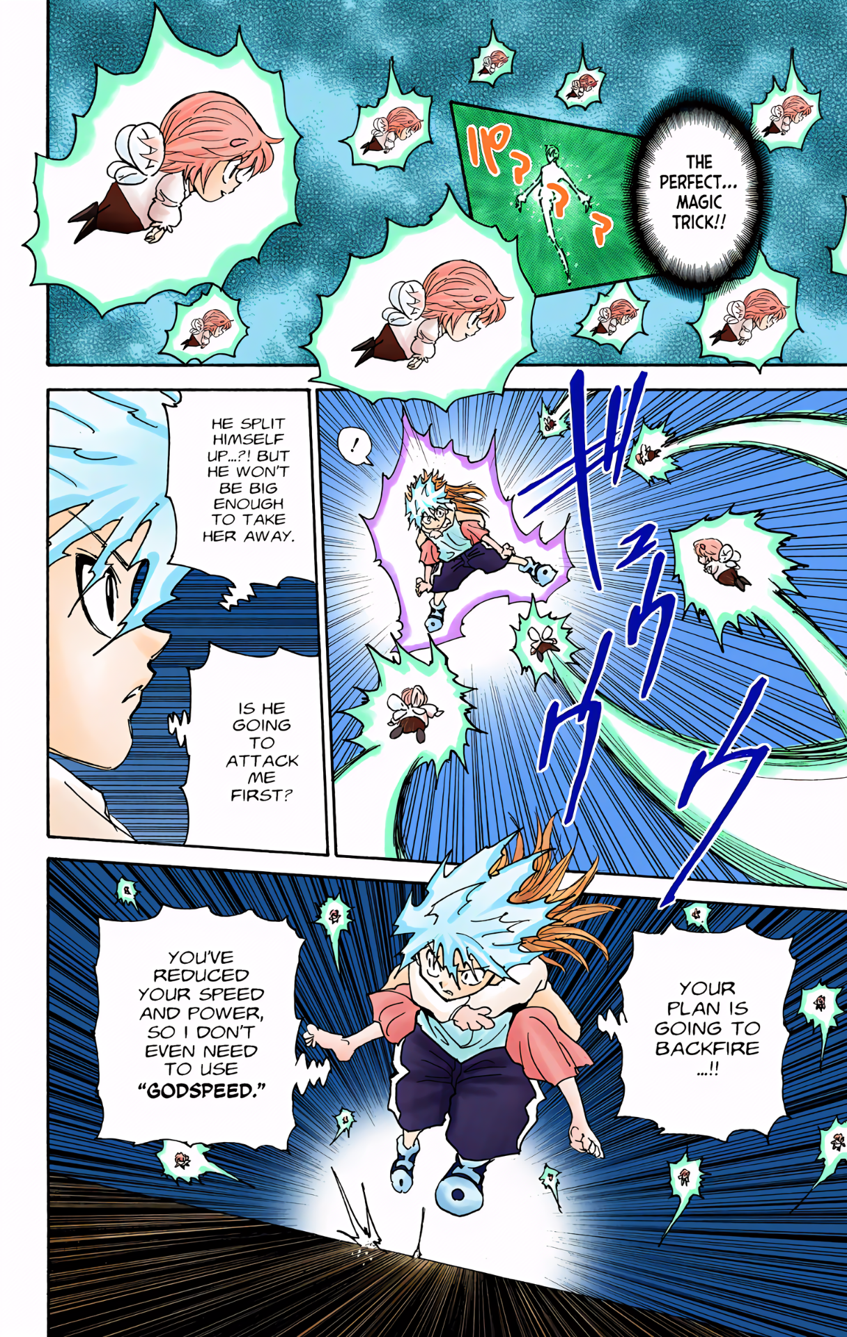 Halaman dari HUNTER x HUNTER (Official Colored) Chapter 303