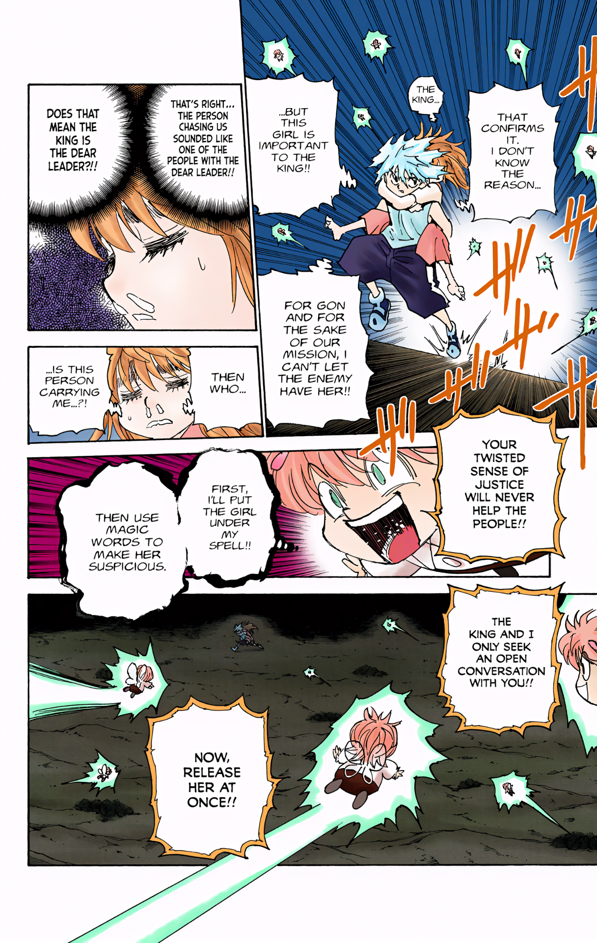 Halaman dari HUNTER x HUNTER (Official Colored) Chapter 303