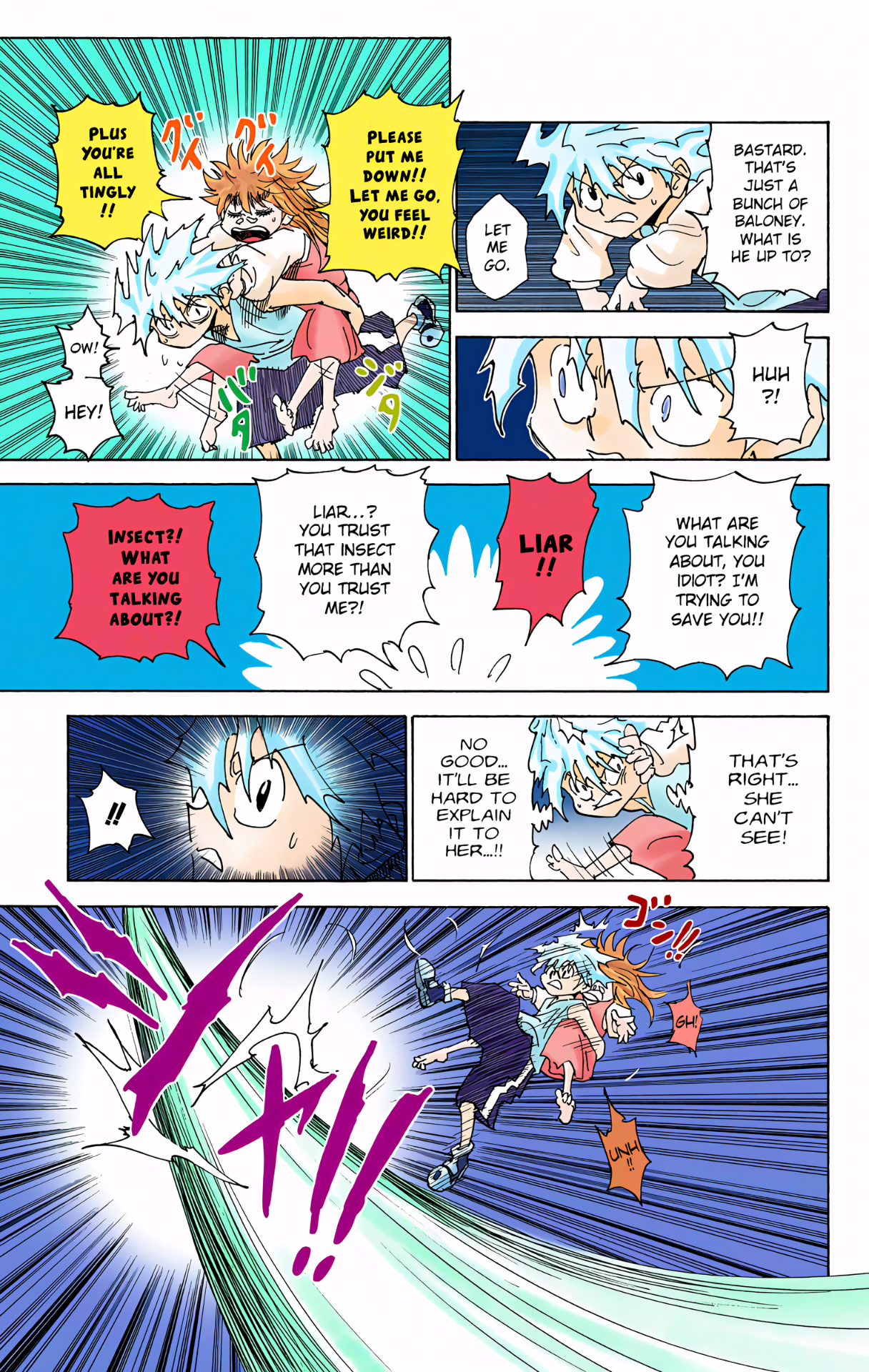 Halaman dari HUNTER x HUNTER (Official Colored) Chapter 303
