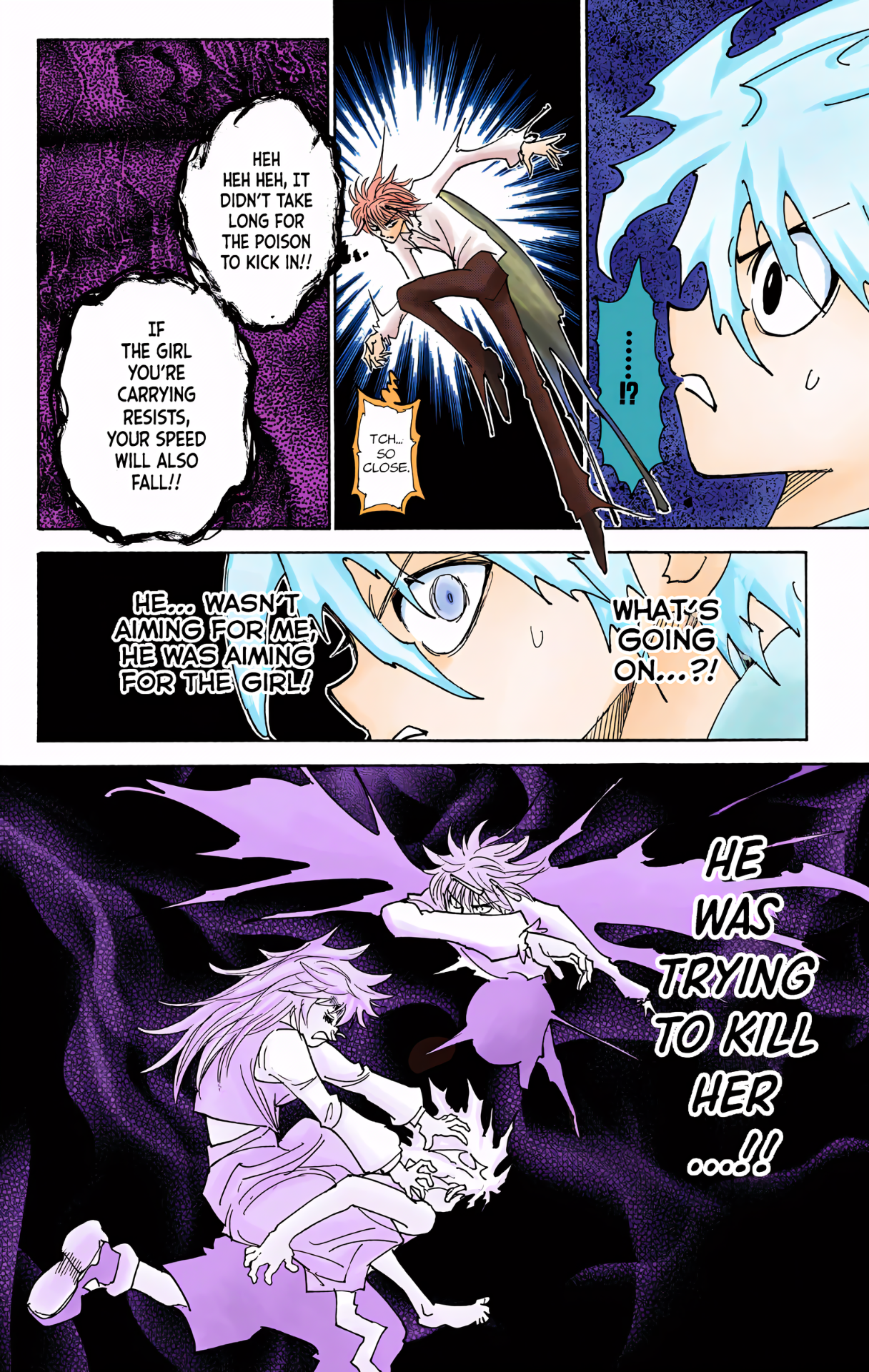 Halaman dari HUNTER x HUNTER (Official Colored) Chapter 303
