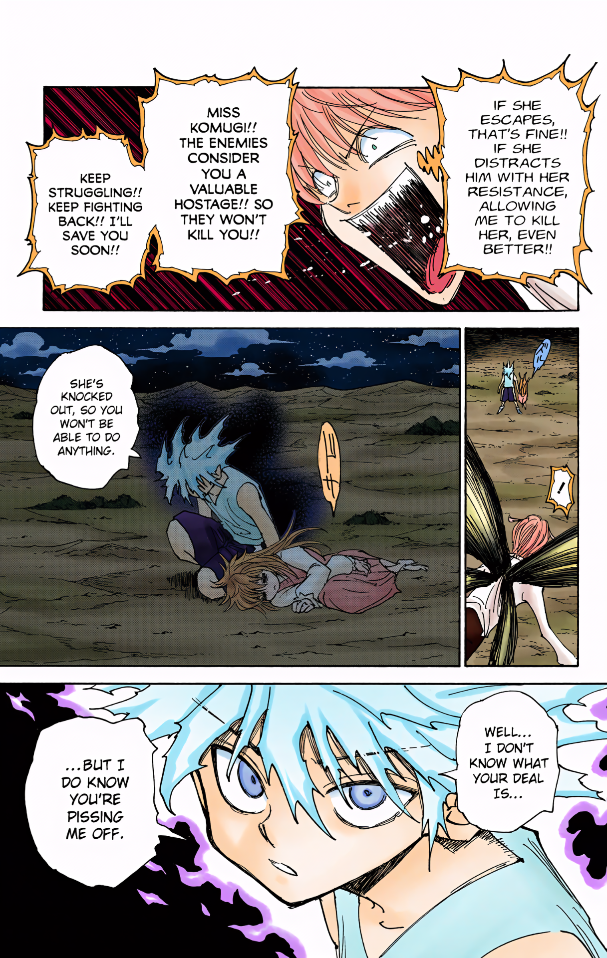 Halaman dari HUNTER x HUNTER (Official Colored) Chapter 303