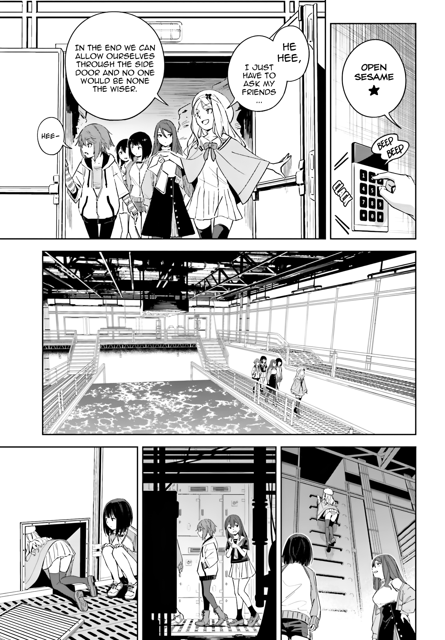 Halaman dari Toaru Anbu no ITEM Chapter 7