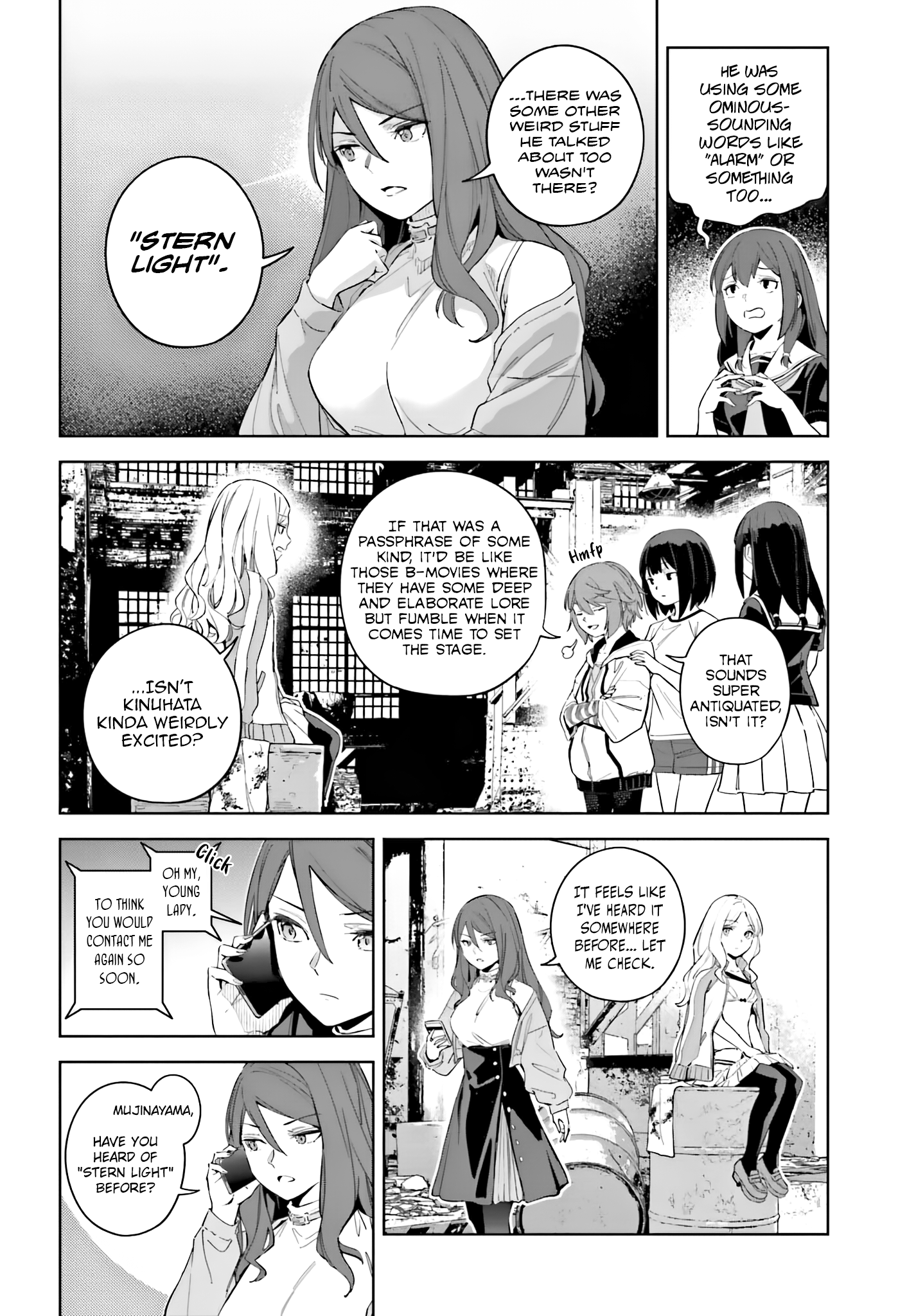 Halaman dari Toaru Anbu no ITEM Chapter 7