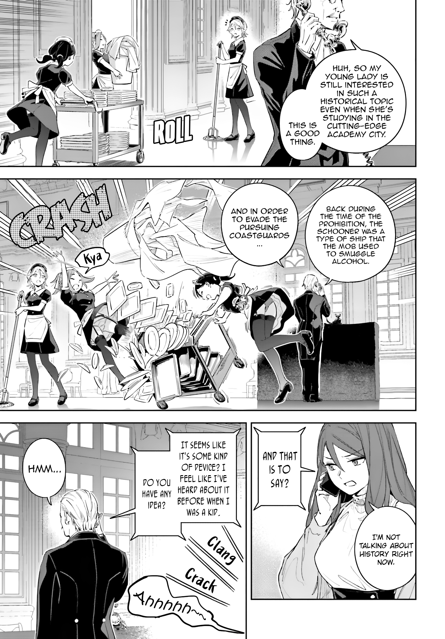 Halaman dari Toaru Anbu no ITEM Chapter 7