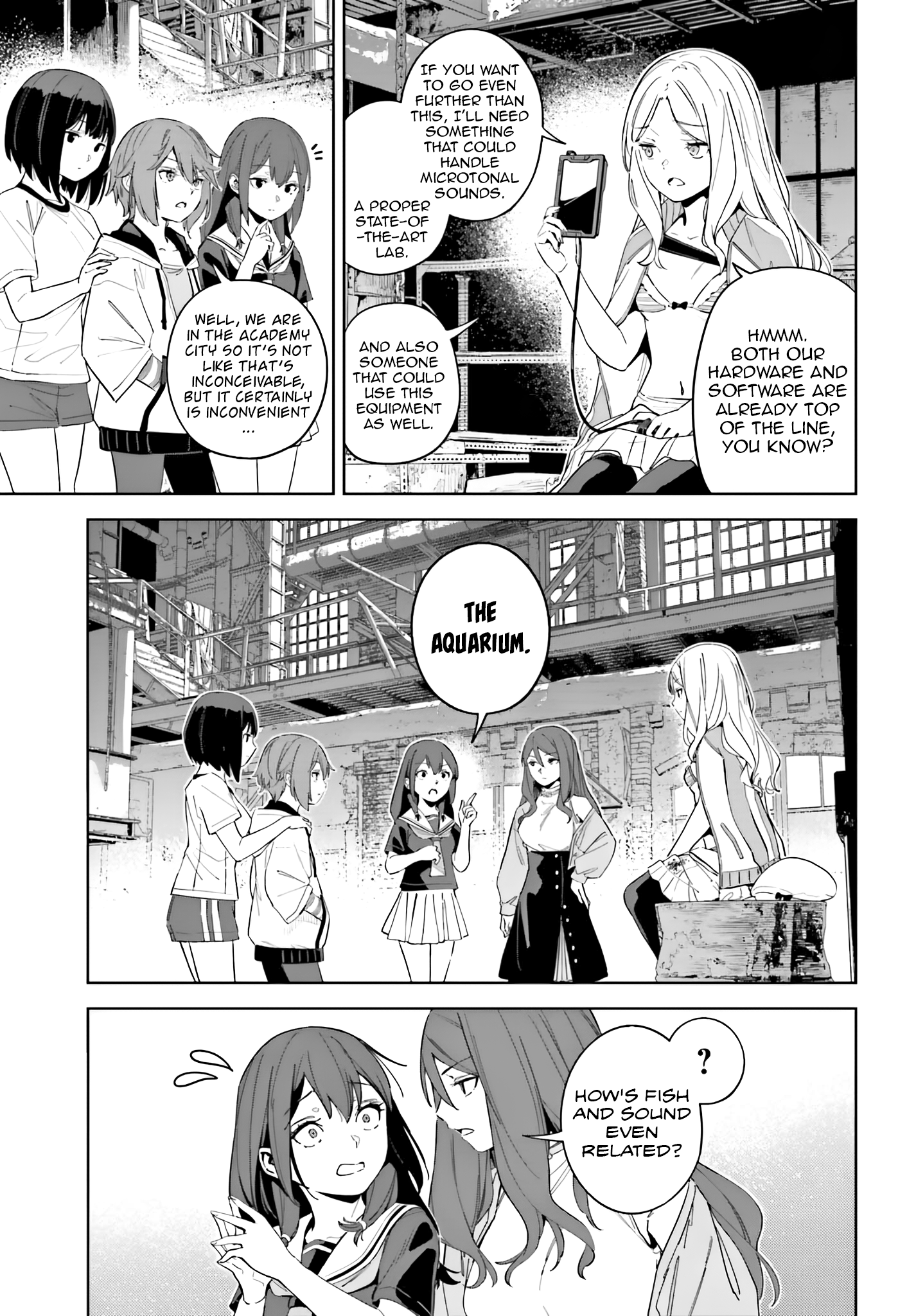 Halaman dari Toaru Anbu no ITEM Chapter 7