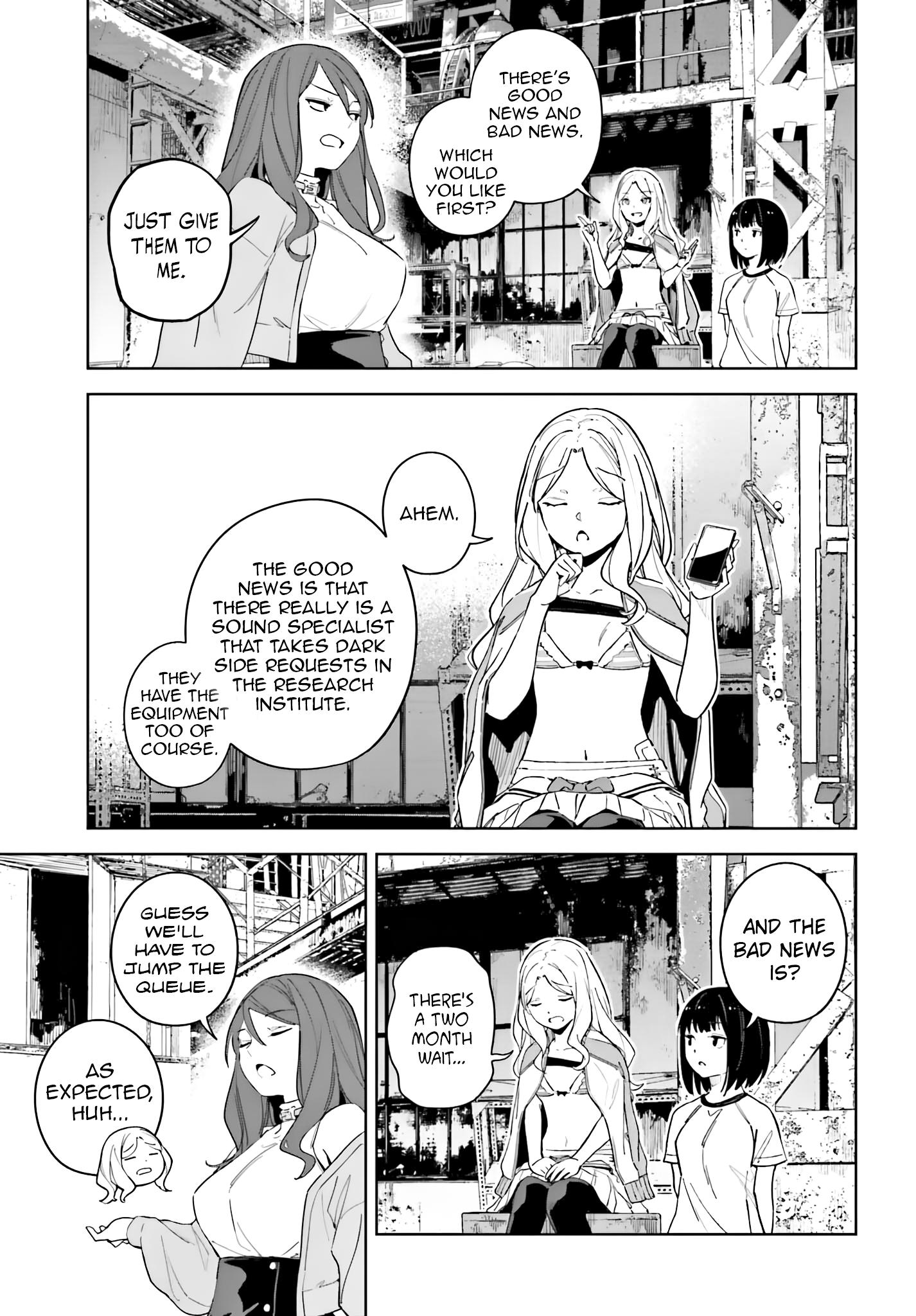 Halaman dari Toaru Anbu no ITEM Chapter 7