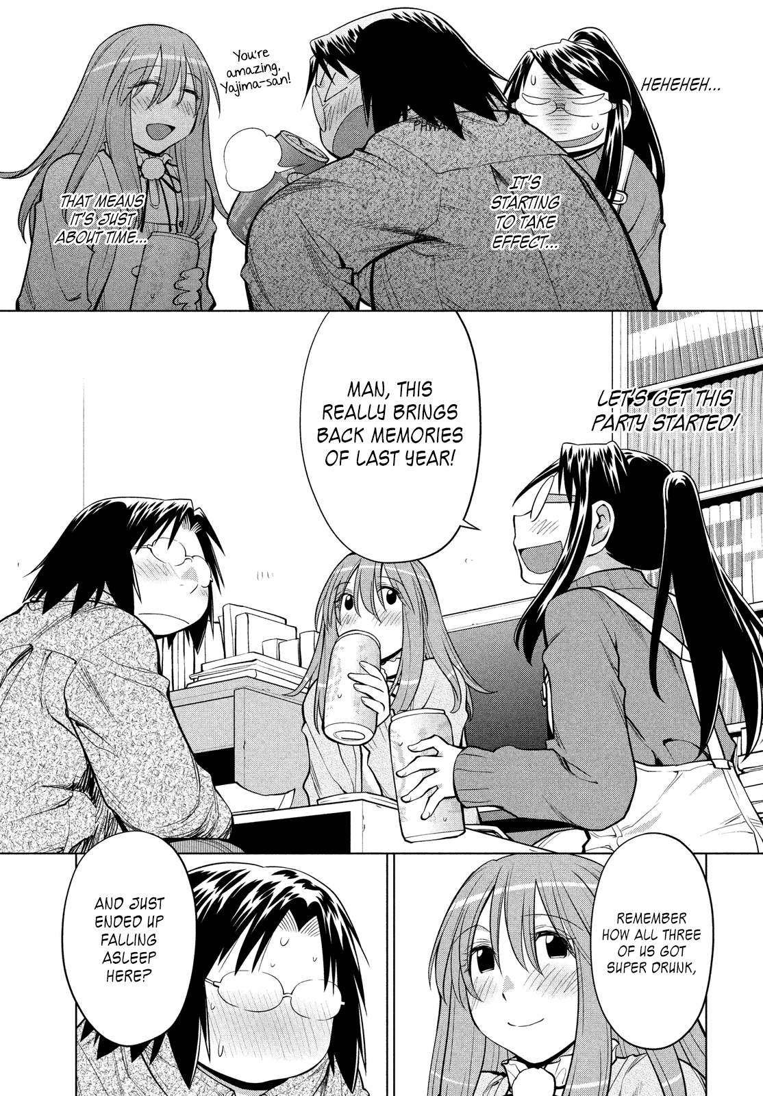 Halaman dari Genshiken Nidaime - The Society for the Study of Modern Visual Culture II Chapter 124